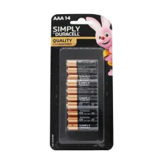 Duracell Alkaline 14PK Simply Batteries AA
