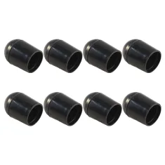 Heavy Duty Round Plastic Chair Tip 8 Piece Bundle 19mm