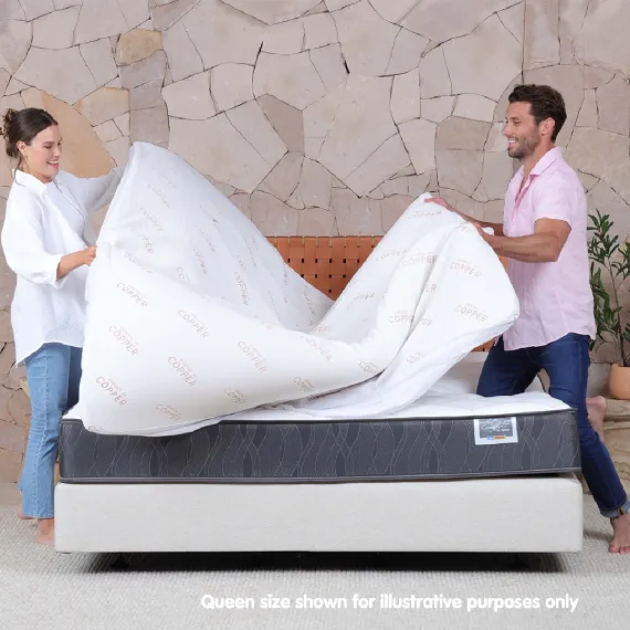 Comfort Premium Copper Overlay King Single