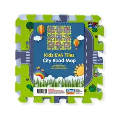 Kids EVA Tiles City Road Map