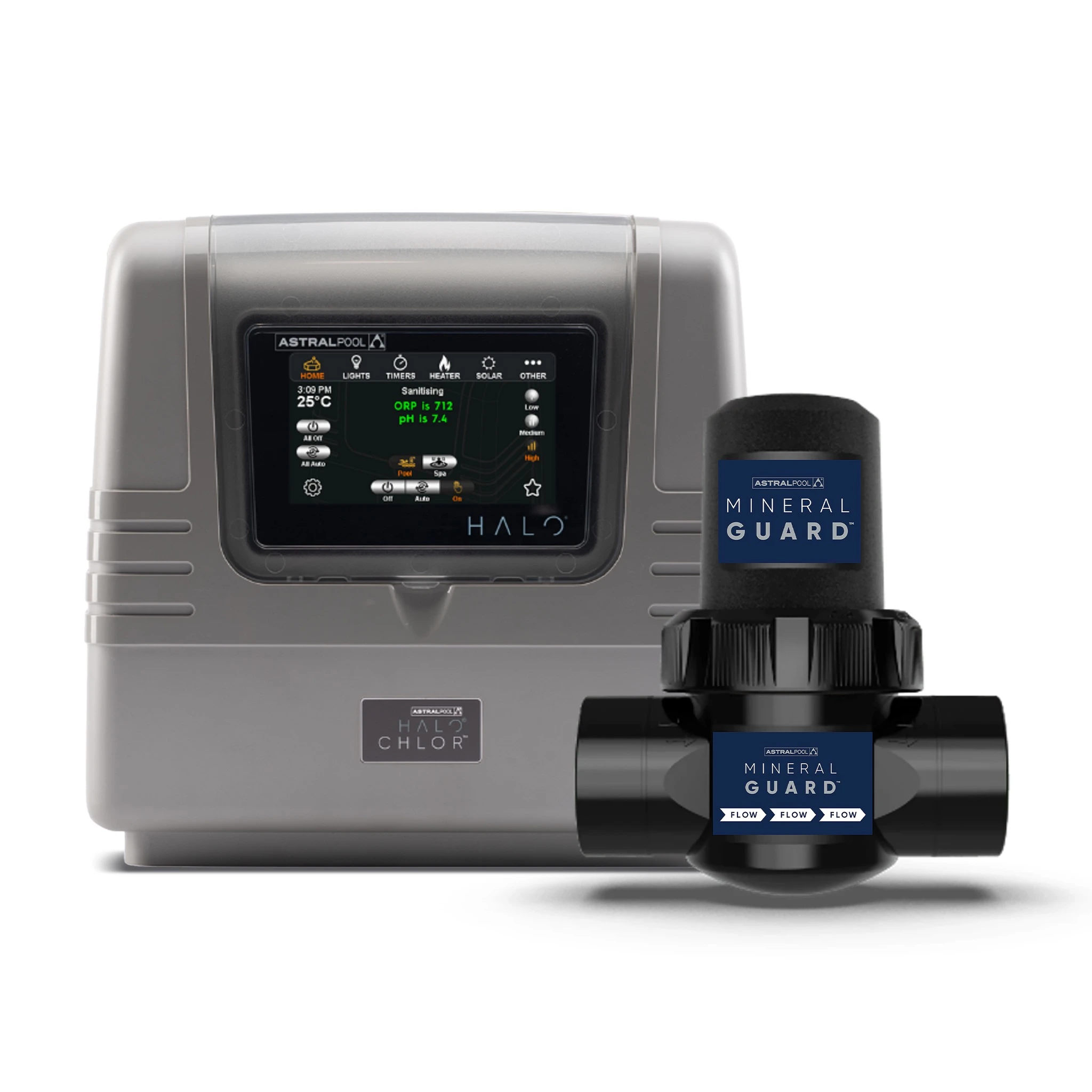 AstralPool Halo Chlor Connect System w/ Mineral Guard Ioniser Bundle