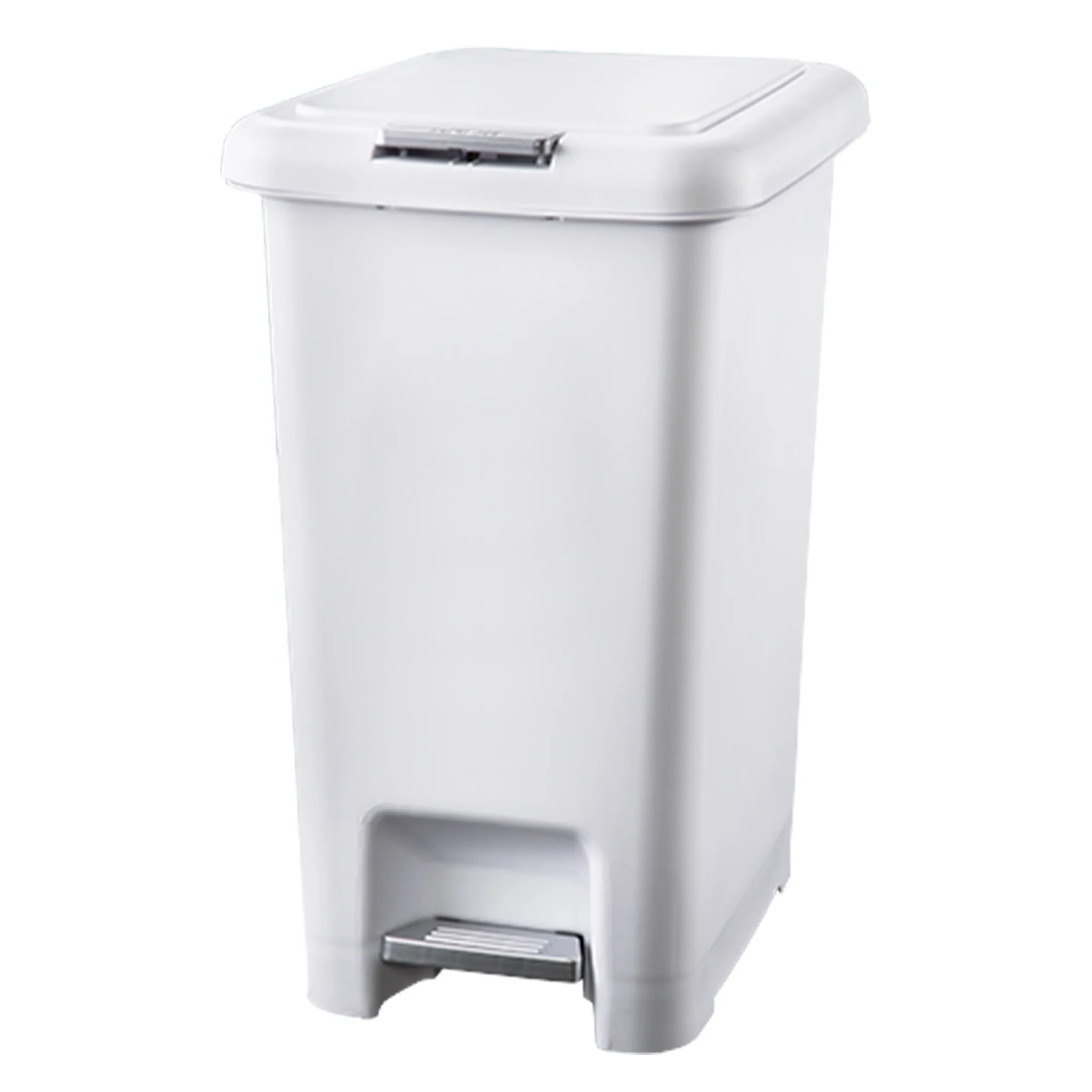 Oates Bin Push/Pedal 30L White