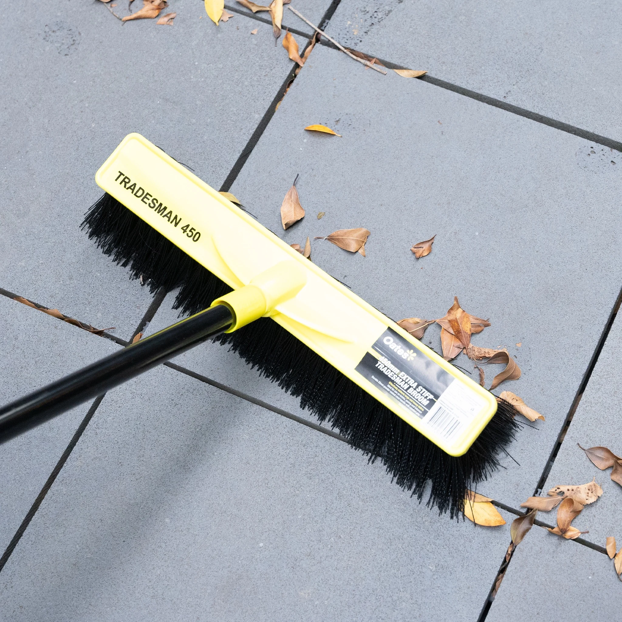 Oates Extra Stiff Tradesman Broom 450mm