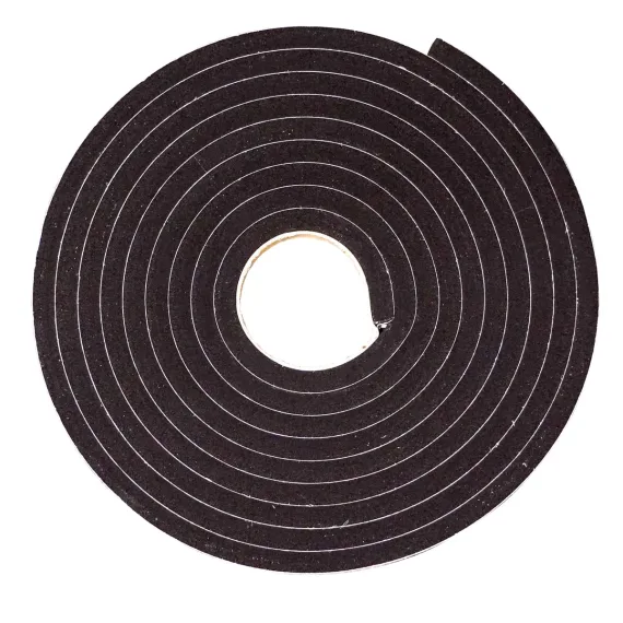 Neoprene (CR) self adhesive tape 12mm Black 48mm x 12mm