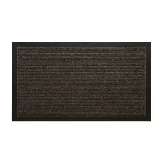 Clark Rubber Ribbed Rubber Backed Indoor/Outdoor Mat 40cm x 70cm