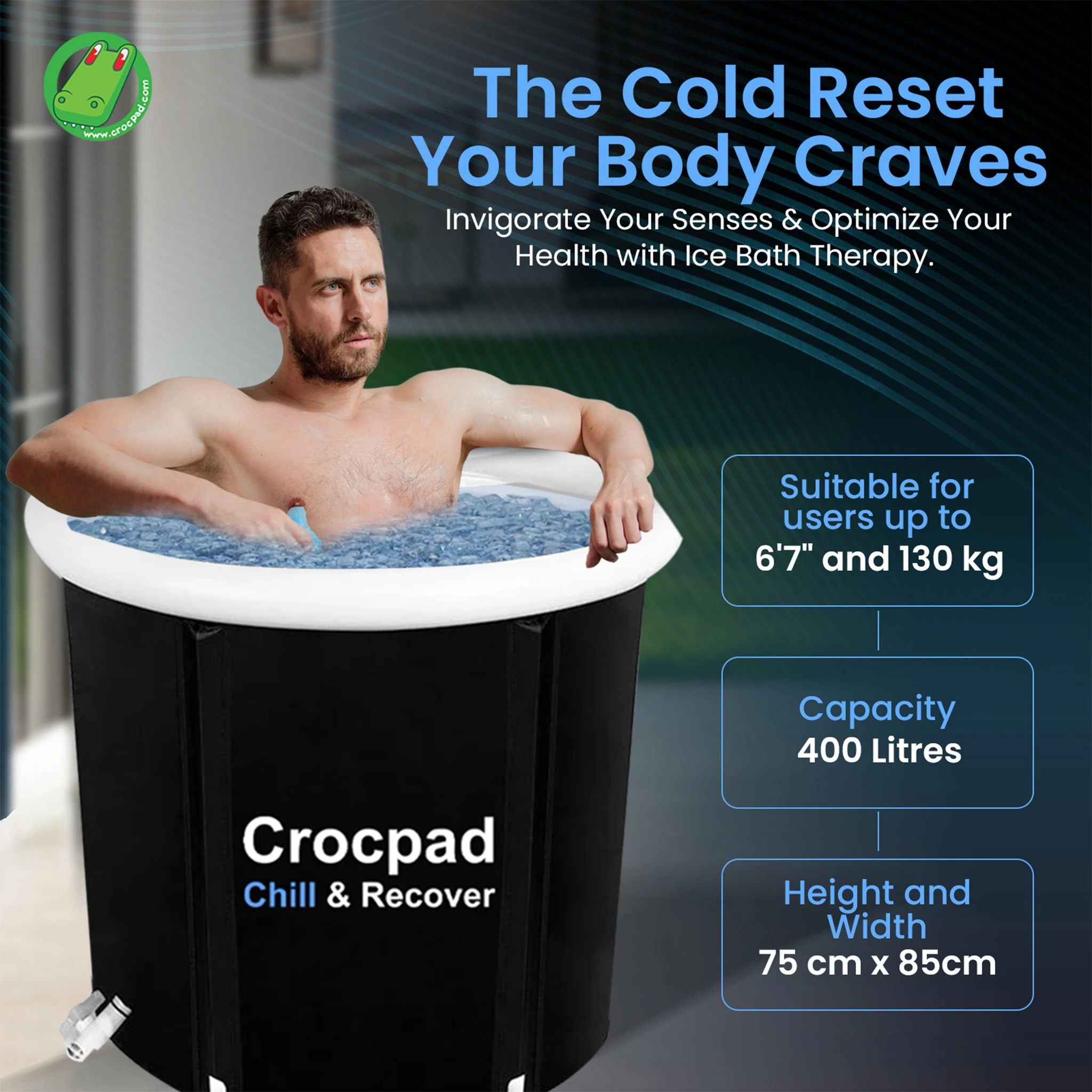 Crocpad Portable Ice Pod
