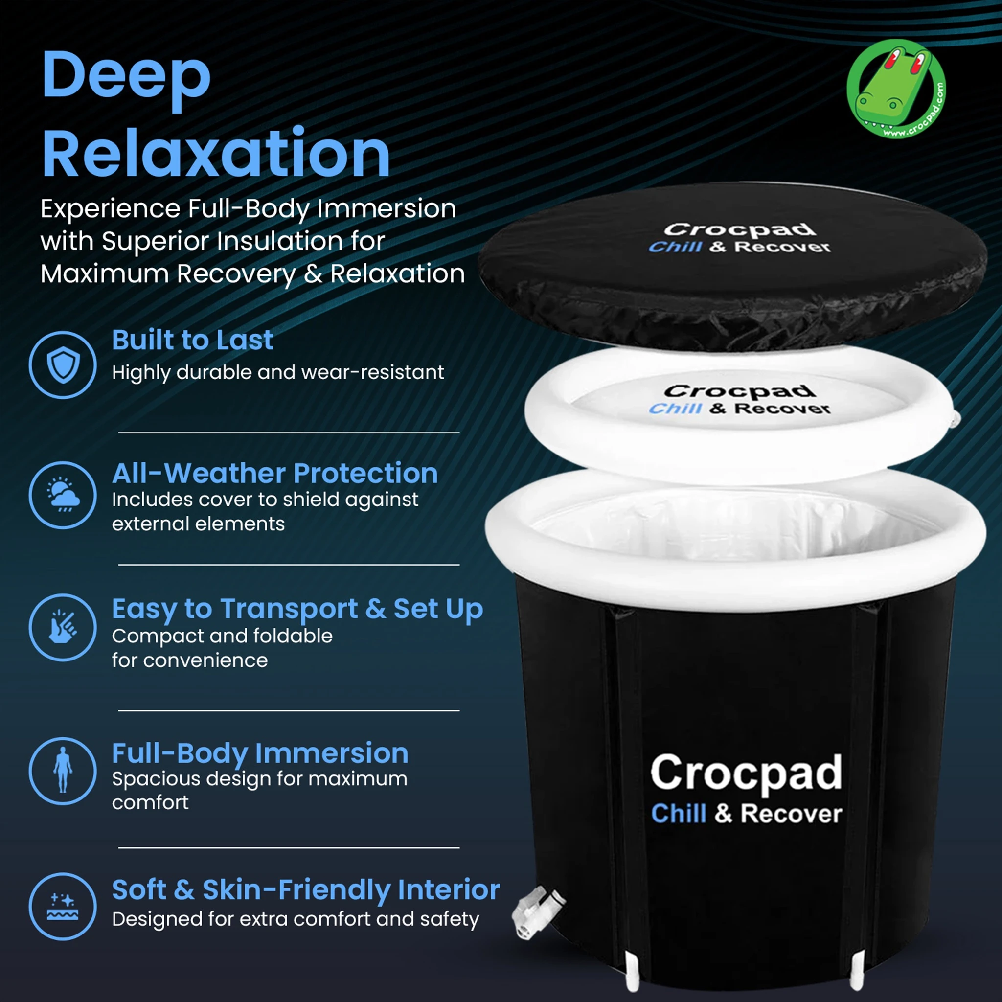 Crocpad Portable Ice Pod