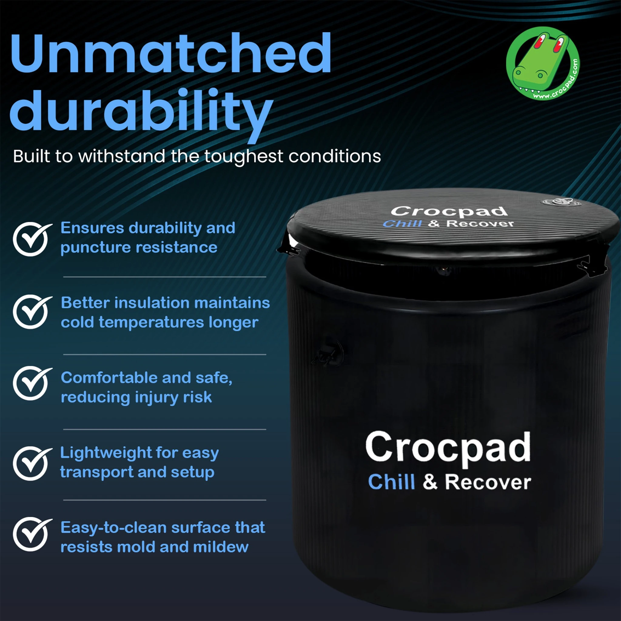 Crocpad Inflatable Pro Ice Pod