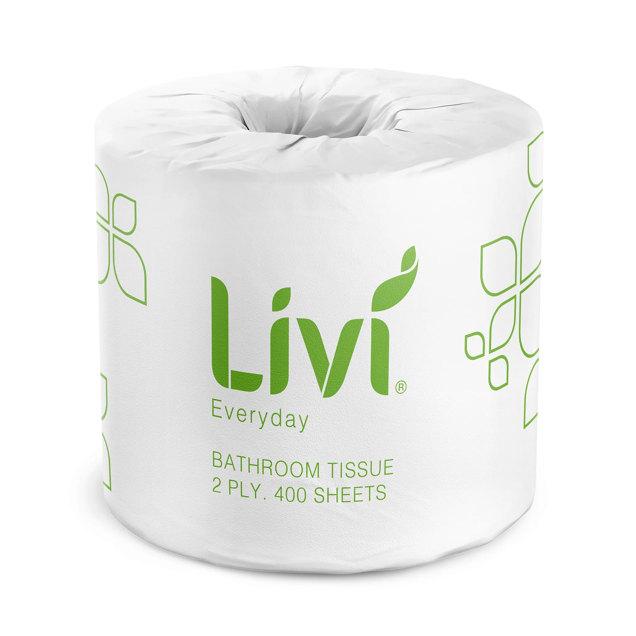 Livi Everyday Basics Toilet Tissue 2 Ply 400 Sheets 48pk