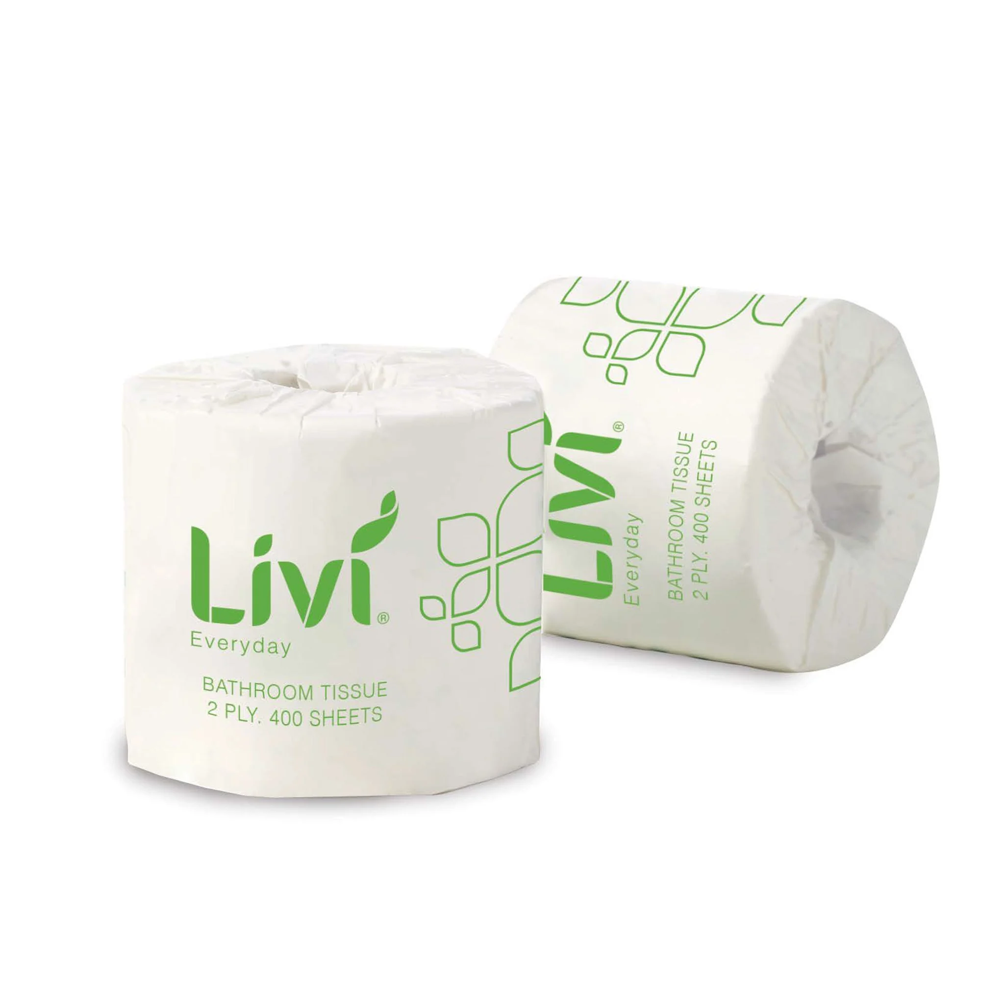 Livi Everyday Basics Toilet Tissue 2 Ply 400 Sheets 48pk