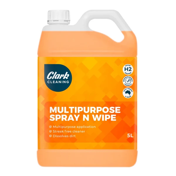 Clark Cleaning Multipurpose Spray N Wipe 5L