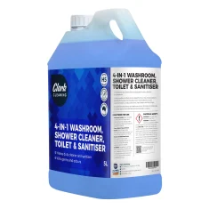 Clark Cleaning 4-In-1 Washroom Cleaner and Sanitiser 5L