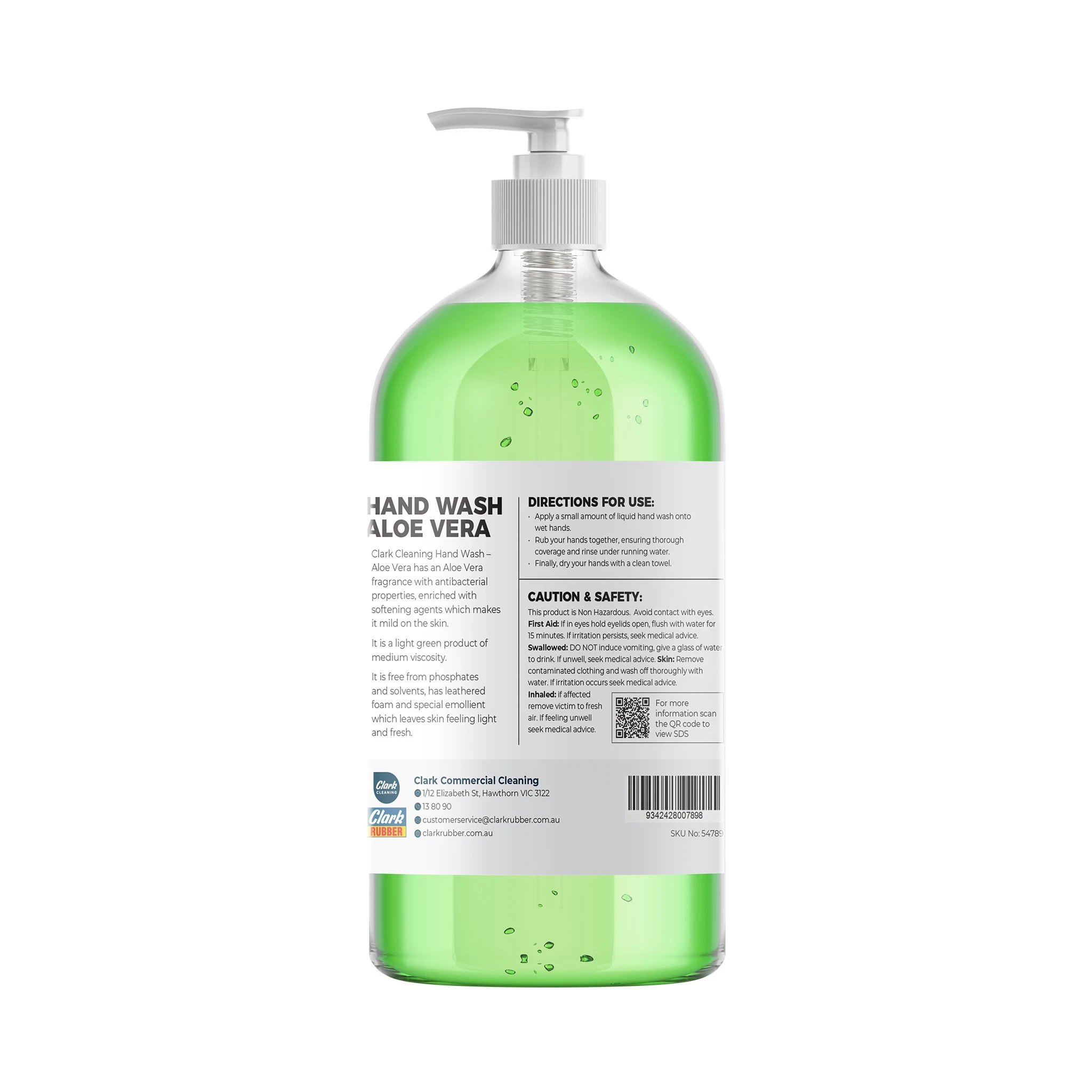 Clark Cleaning Aloe Vera Hand Wash 500ml