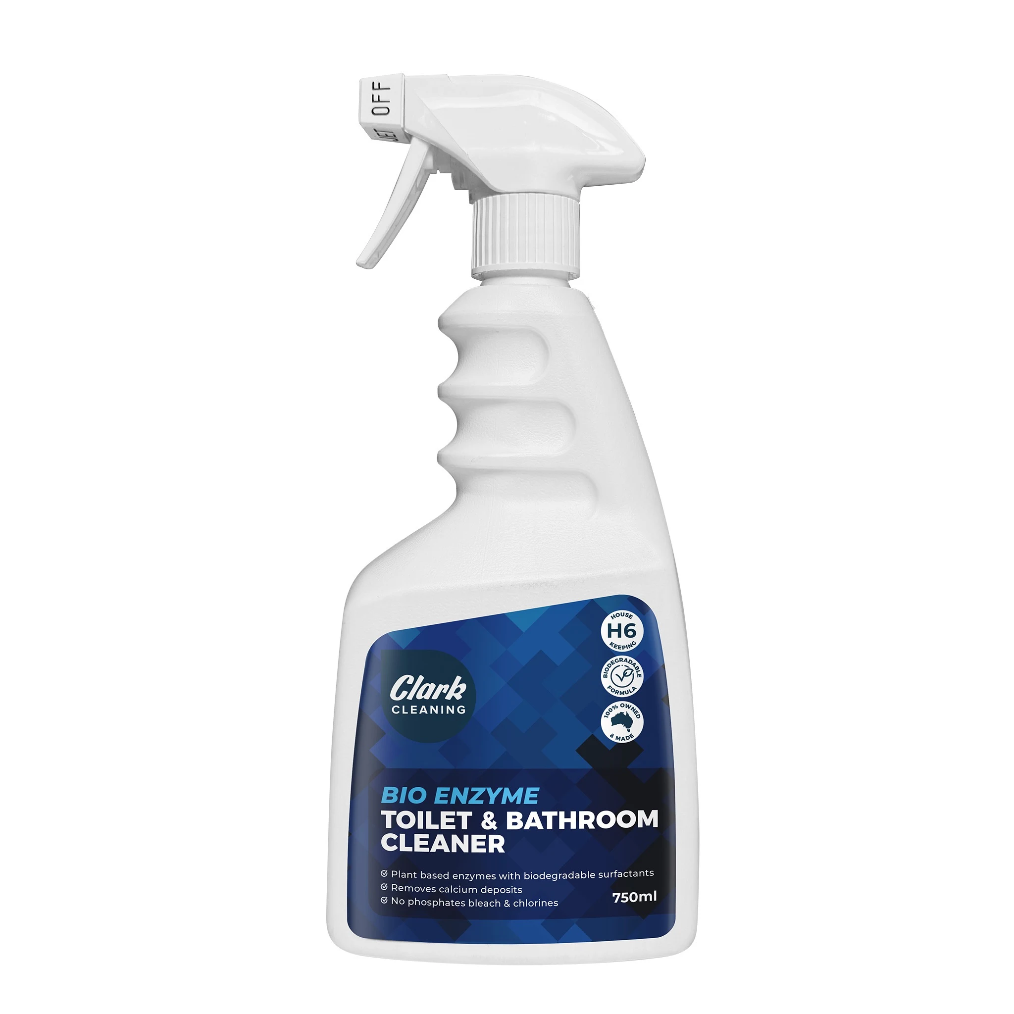 Clark Cleaning Bio Enzyme Toilet and Bathroom Cleaner 750ml