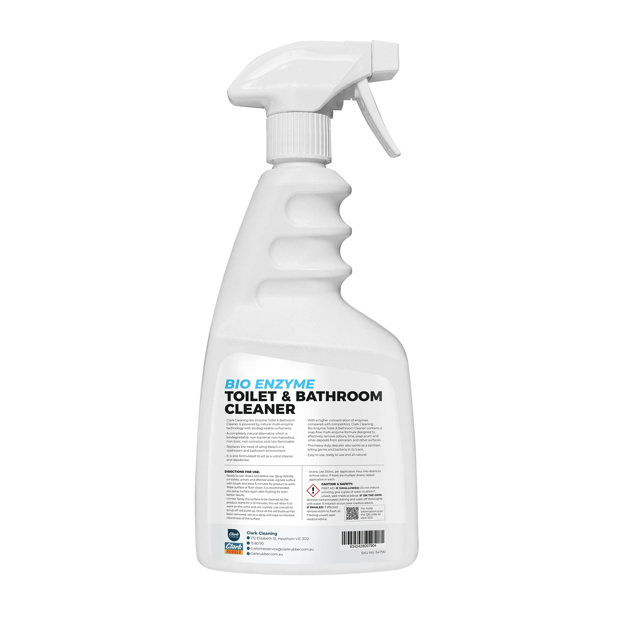 Clark Cleaning Bio Enzyme Toilet and Bathroom Cleaner 750ml
