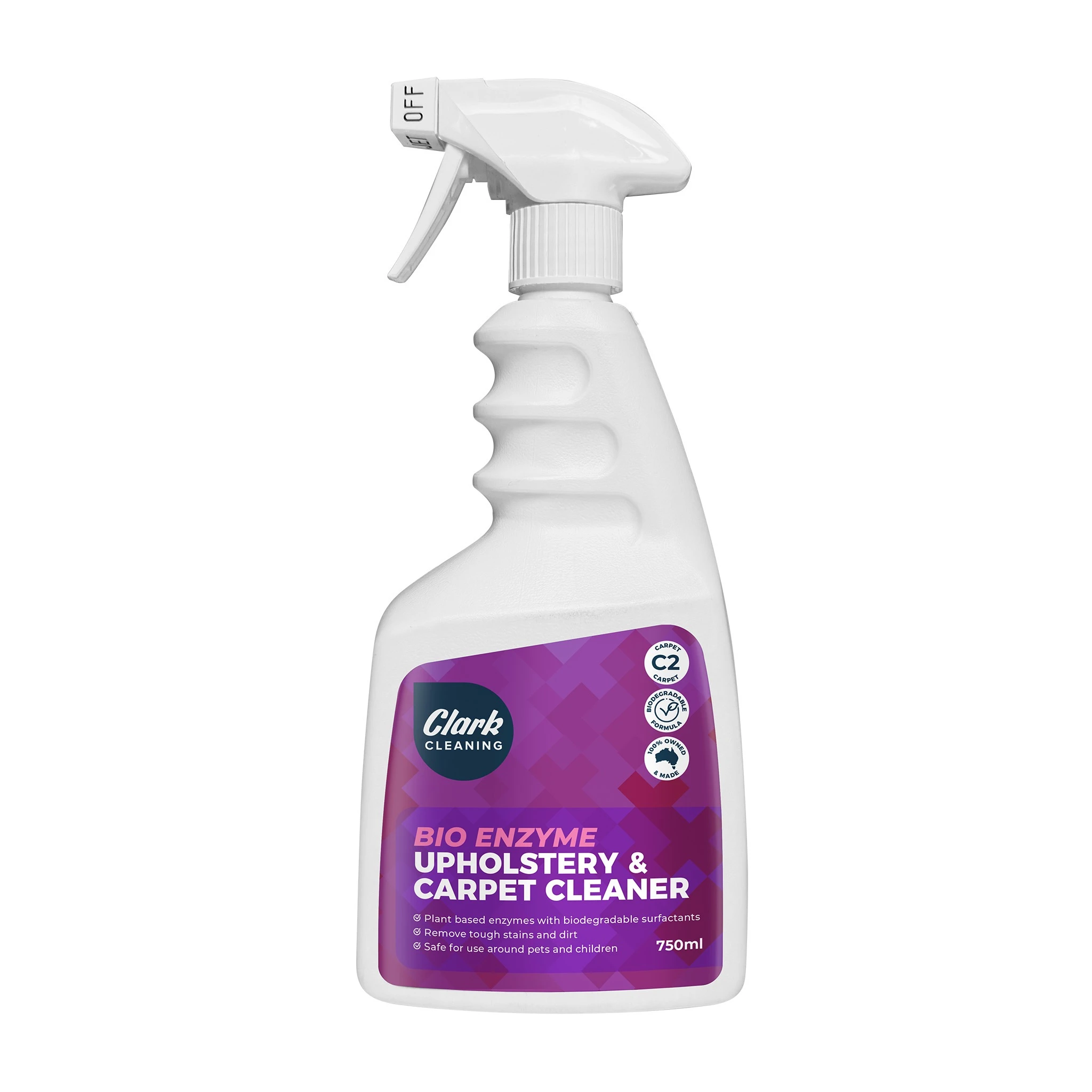 Clark Cleaning Bio Enzyme Upholstery & Carpet Cleaner 750ml