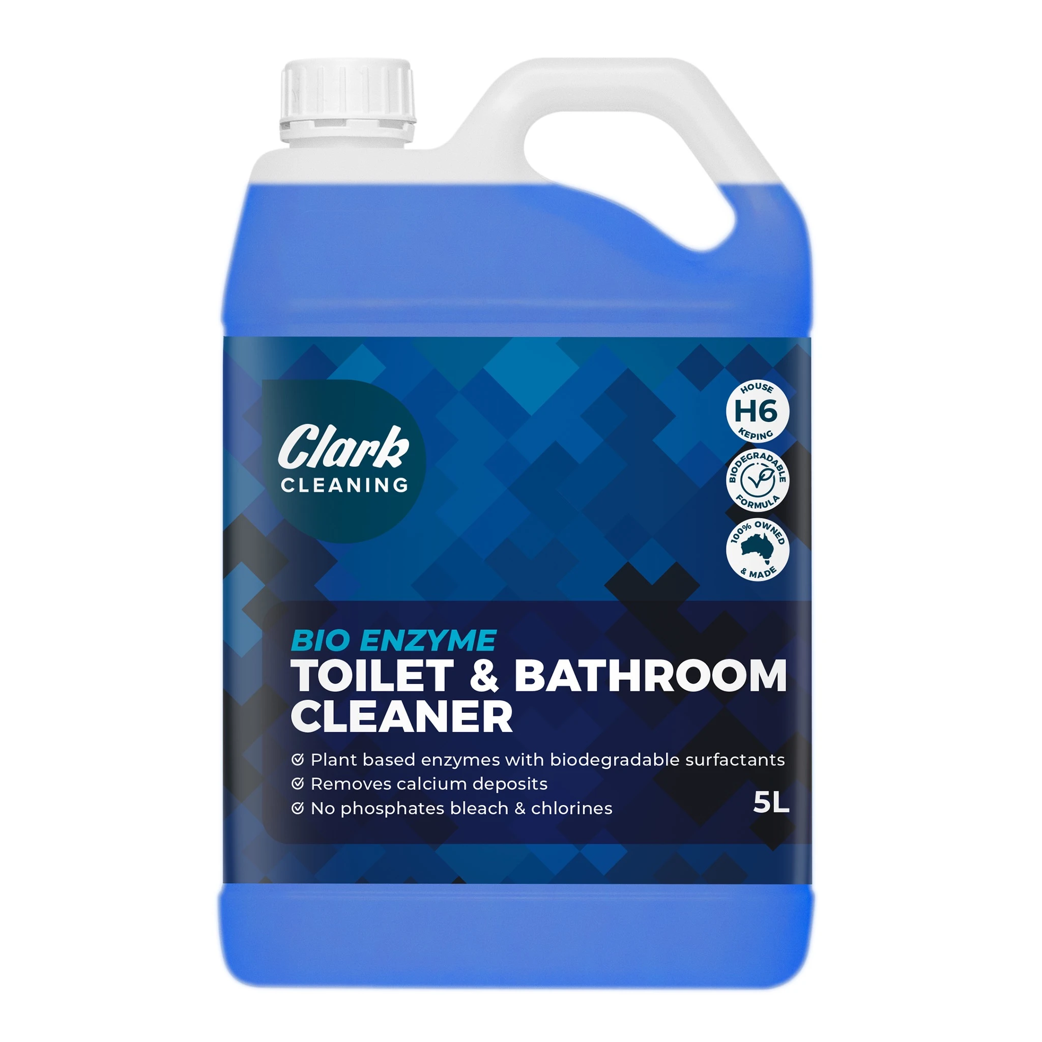 Clark Cleaning Bio Enzyme Toilet and Bathroom Cleaner 5L