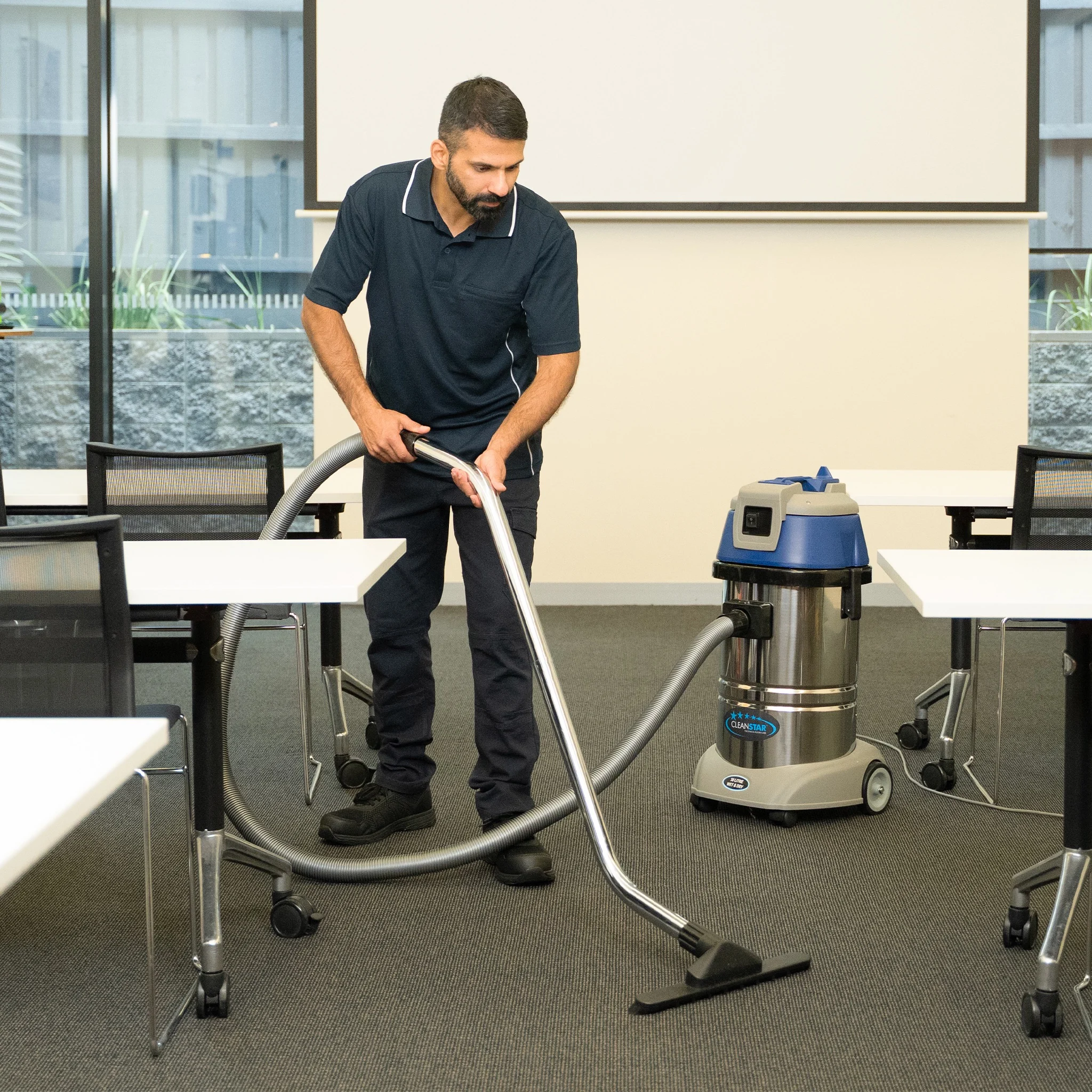 Cleanstar Wet n Dry Vacuum Cleaner 30 Litre 1000 Watt