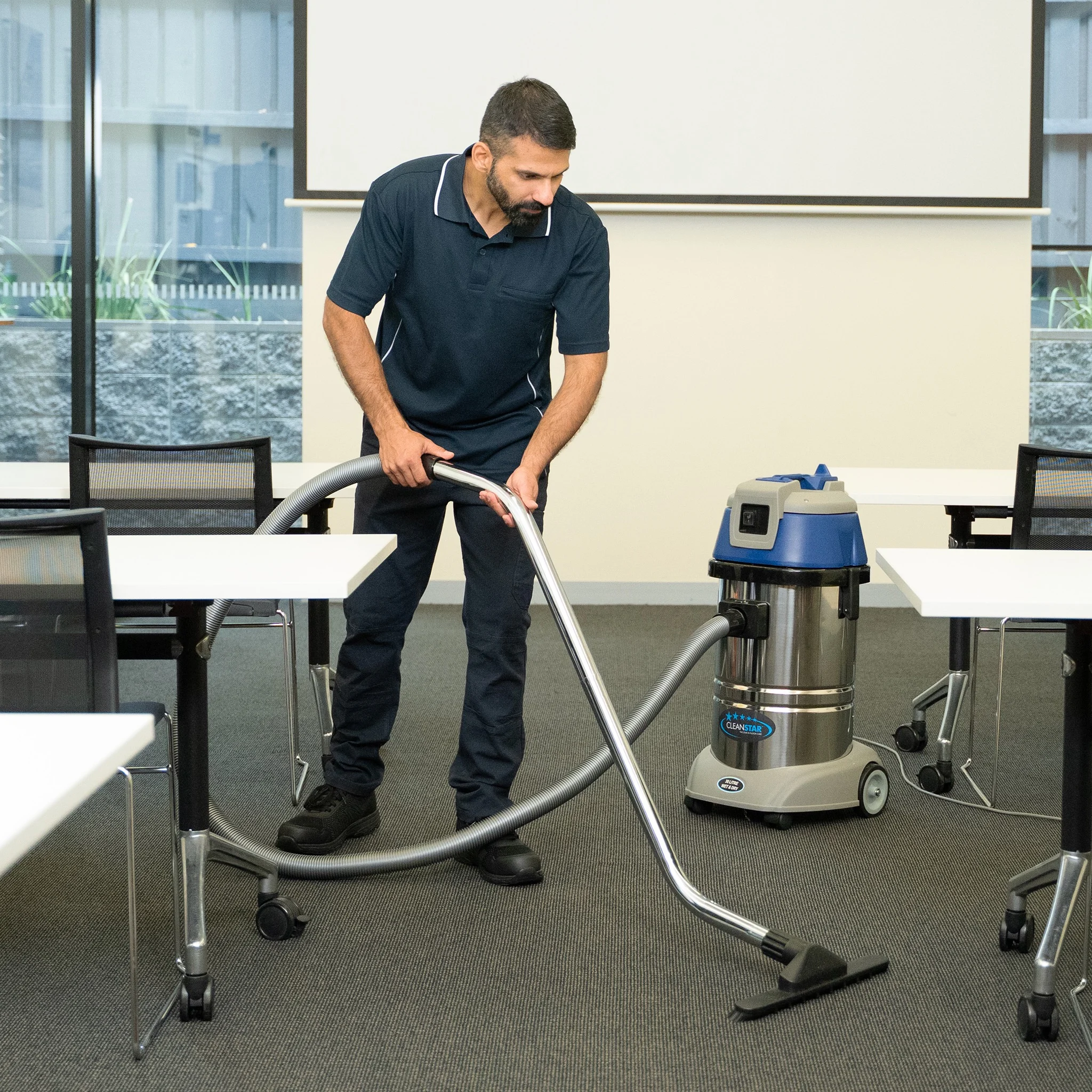 Cleanstar Wet n Dry Vacuum Cleaner 30 Litre 1000 Watt