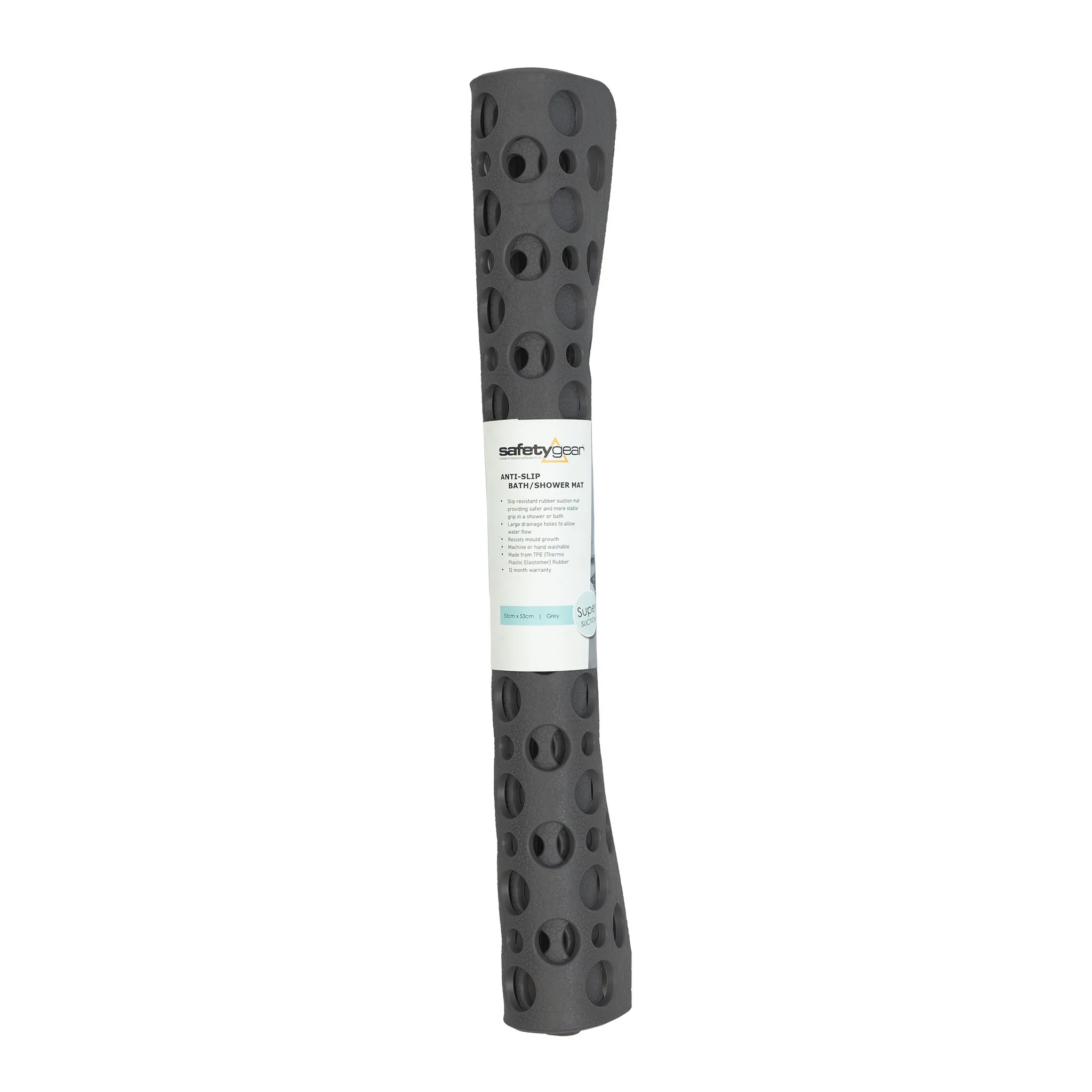 Anti-Slip Shower Safety Mat Grey