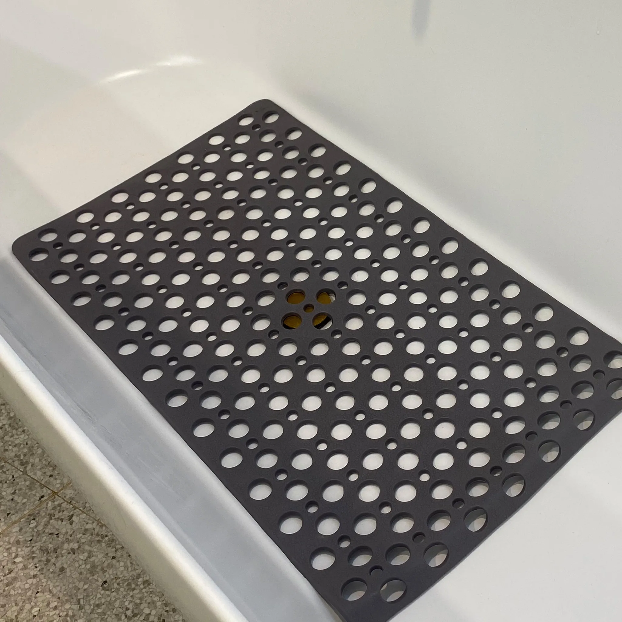 Anti-Slip Bath Safety Mat Grey