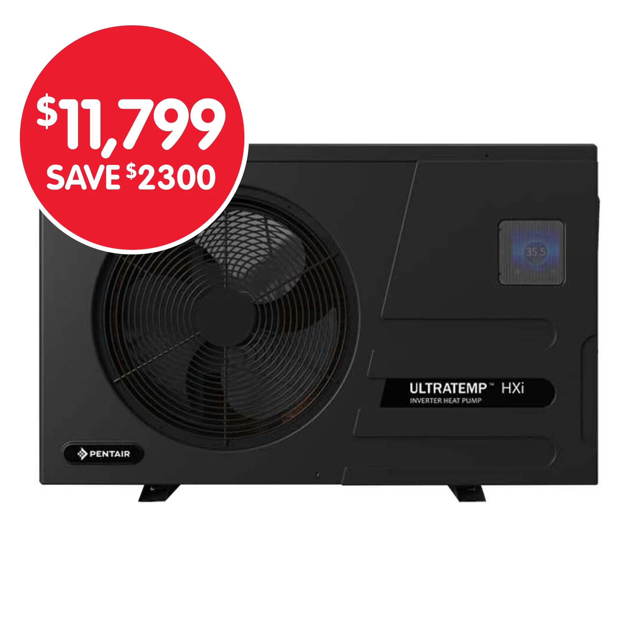 Pentair UltraTemp HXi Inverter Pool Heat Pump 35kW