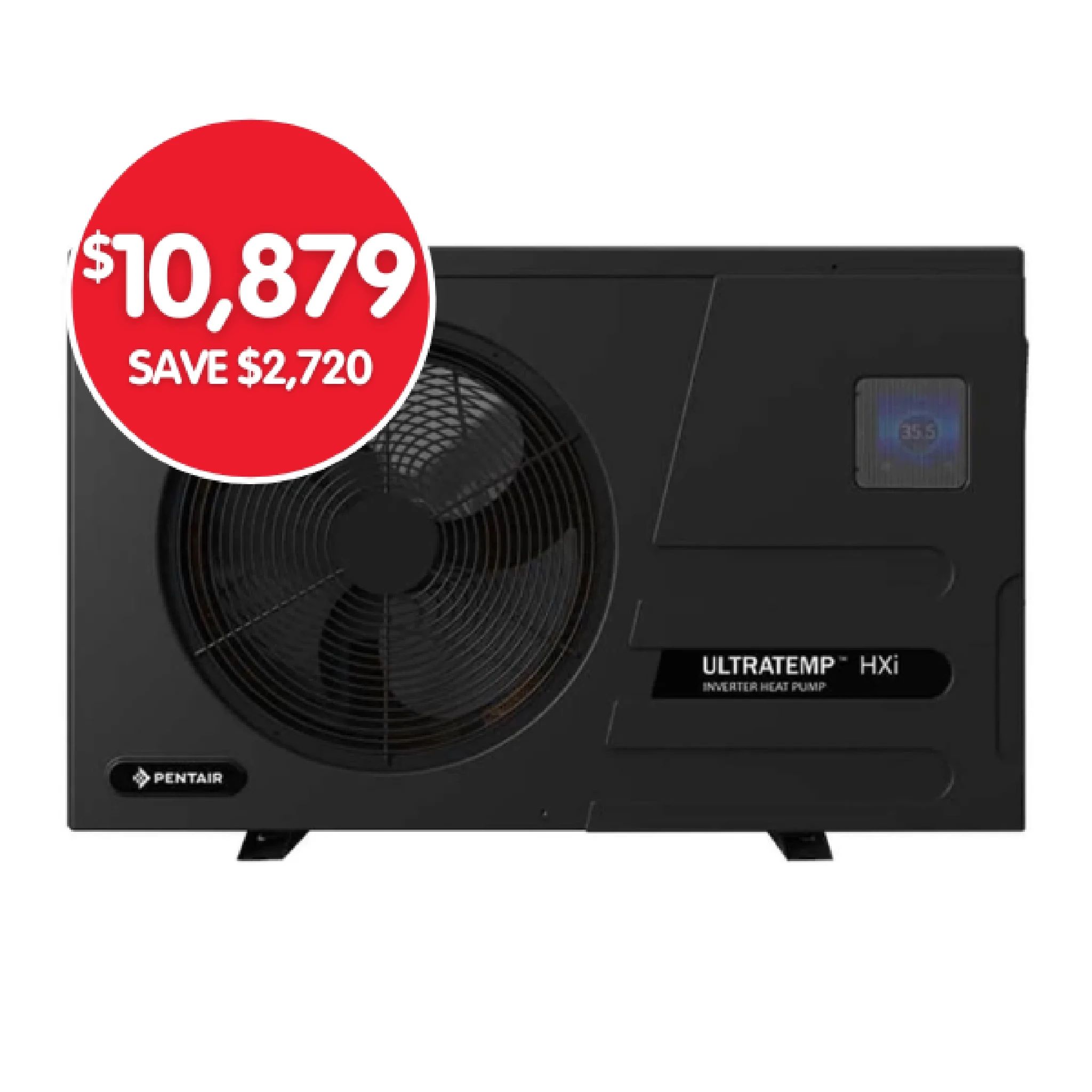 Pentair UltraTemp HXi Inverter Pool Heat Pump 35kW