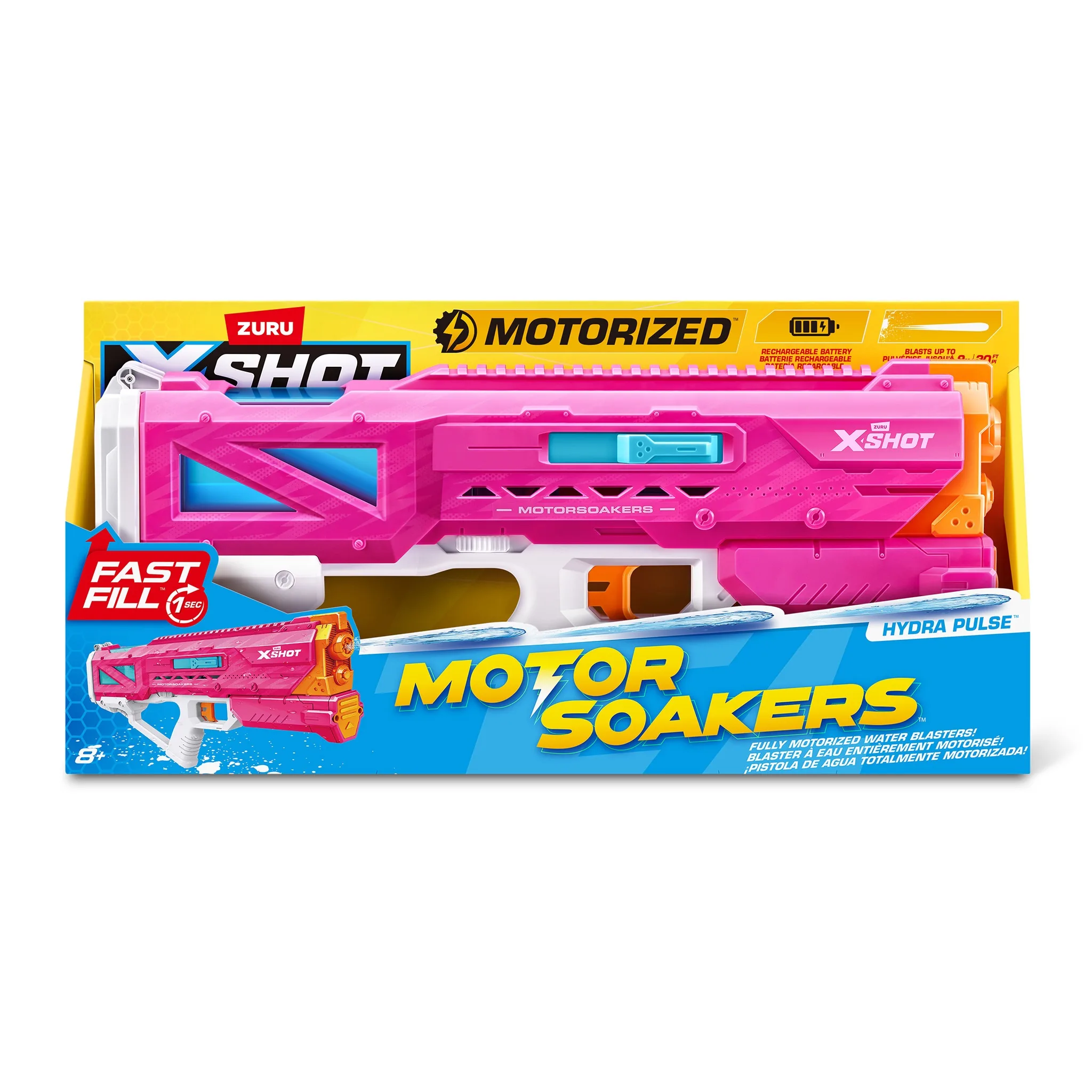 Zuru XShot Fast Fill Motor Soaker Hydra Pulse