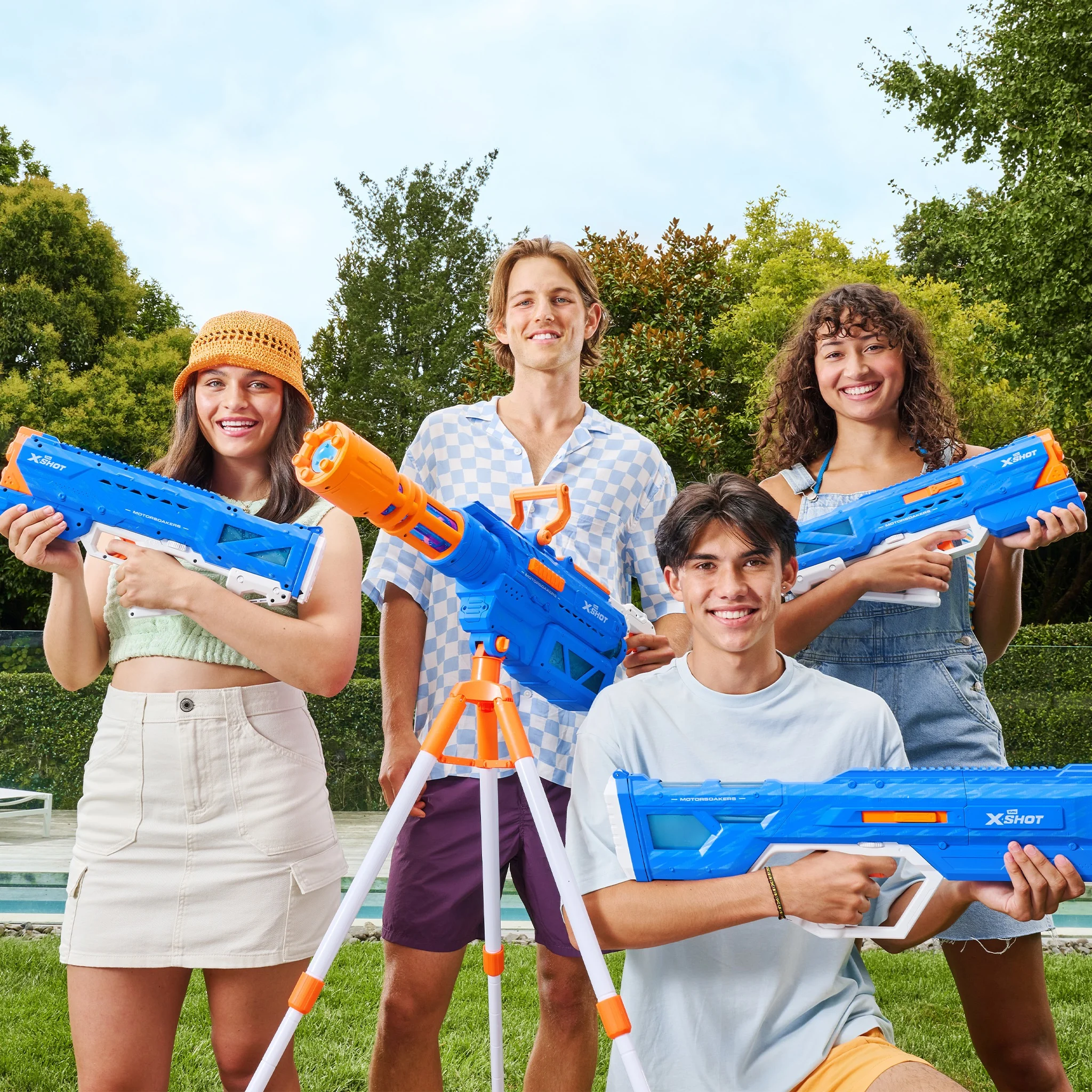 Zuru XShot Fast Fill Motor Soaker Gatling