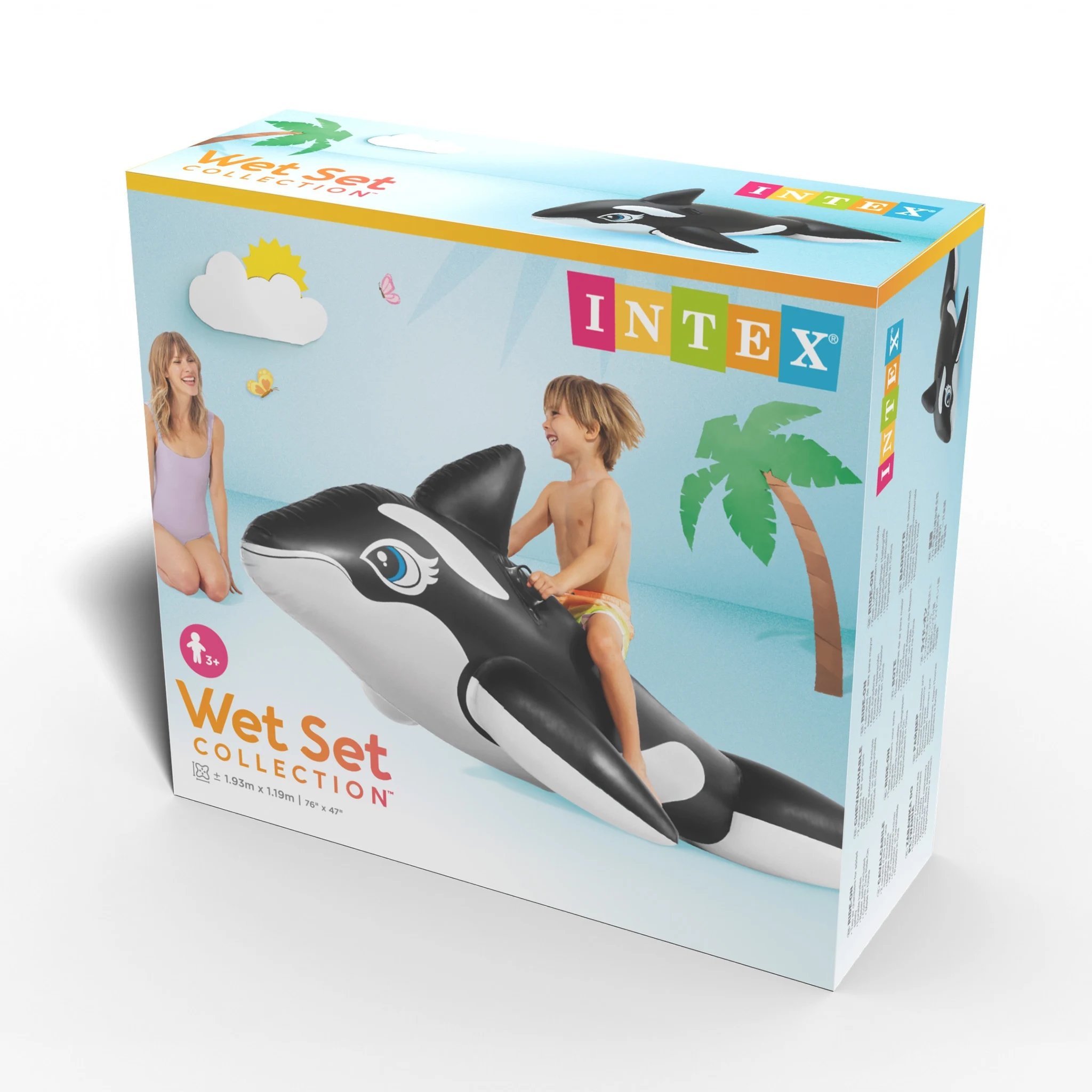 Intex Whale Ride-On