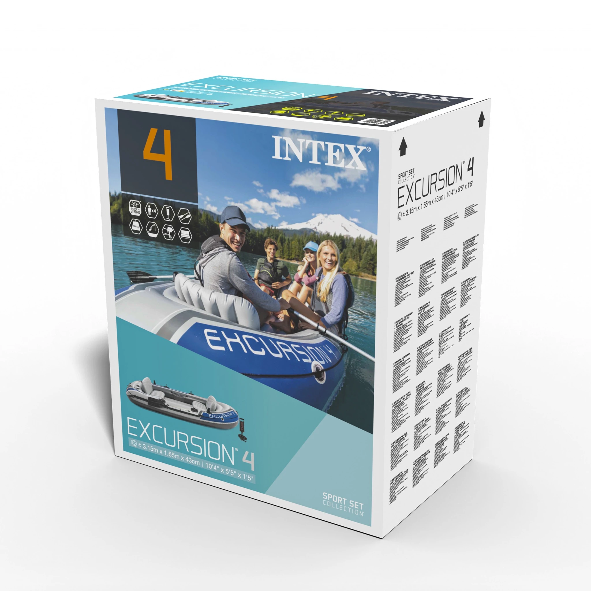 Intex Excursion 4 Boat Set