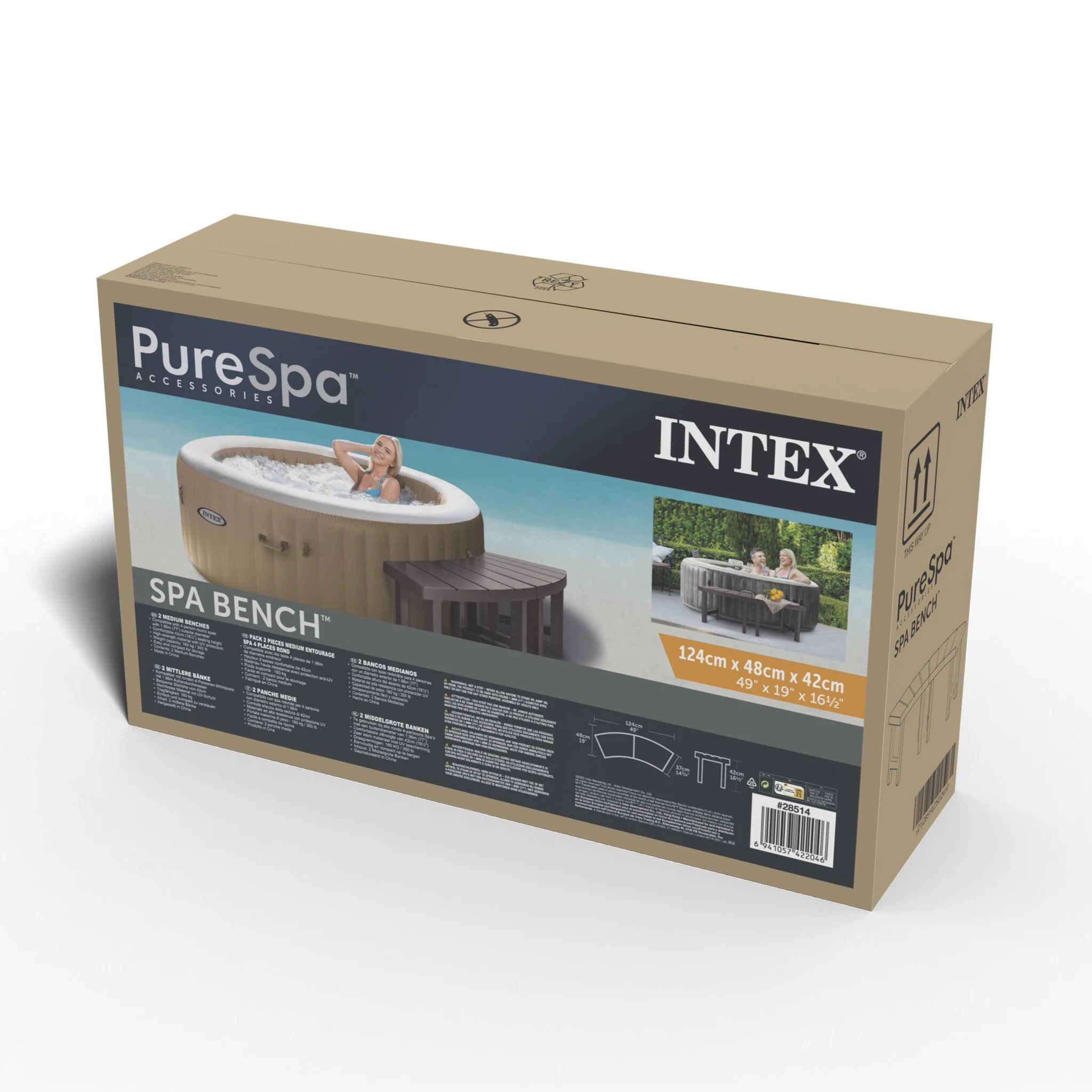 Intex 2 Medium Spa Benches