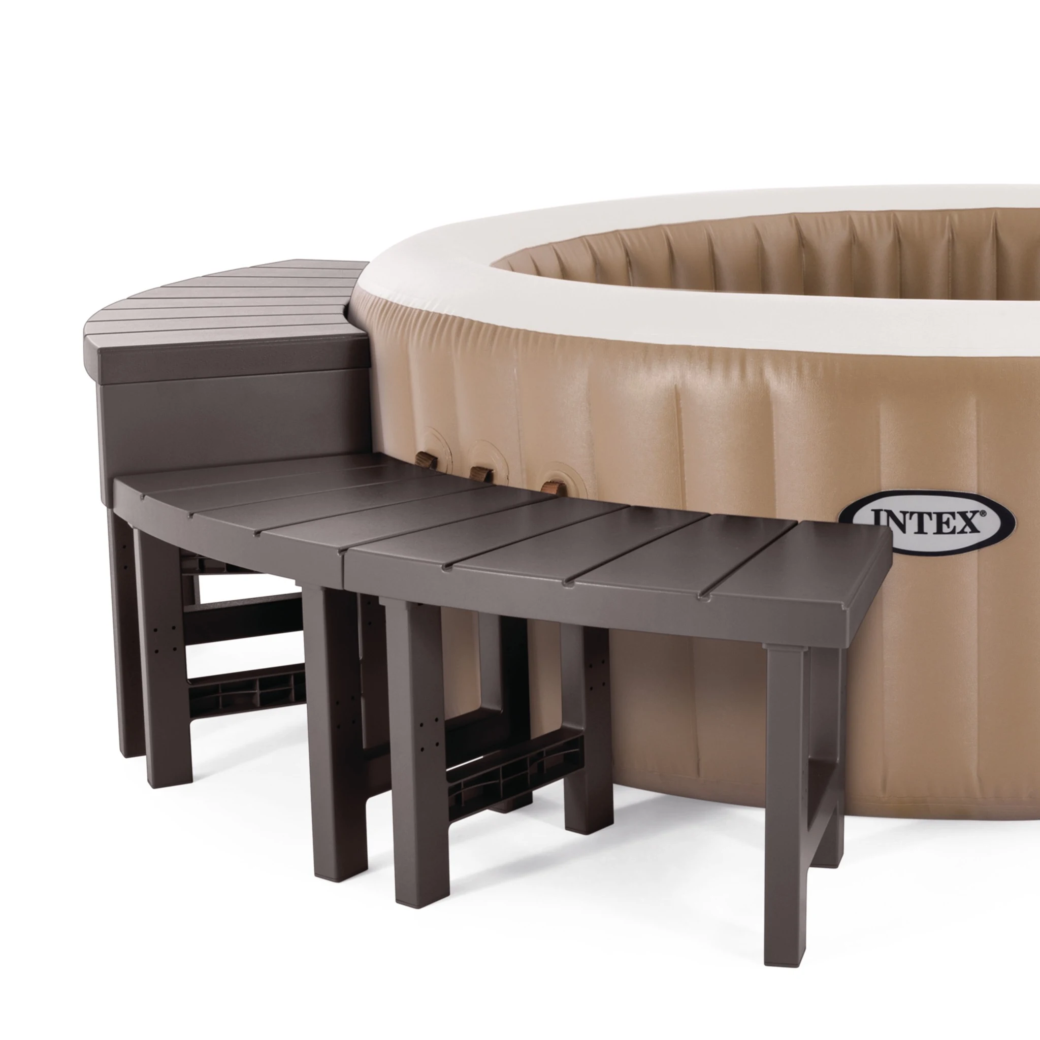 Intex 2 Medium and 2 Tall Spa Bench Set