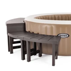 Intex 2 Medium and 2 Tall Spa Bench Set