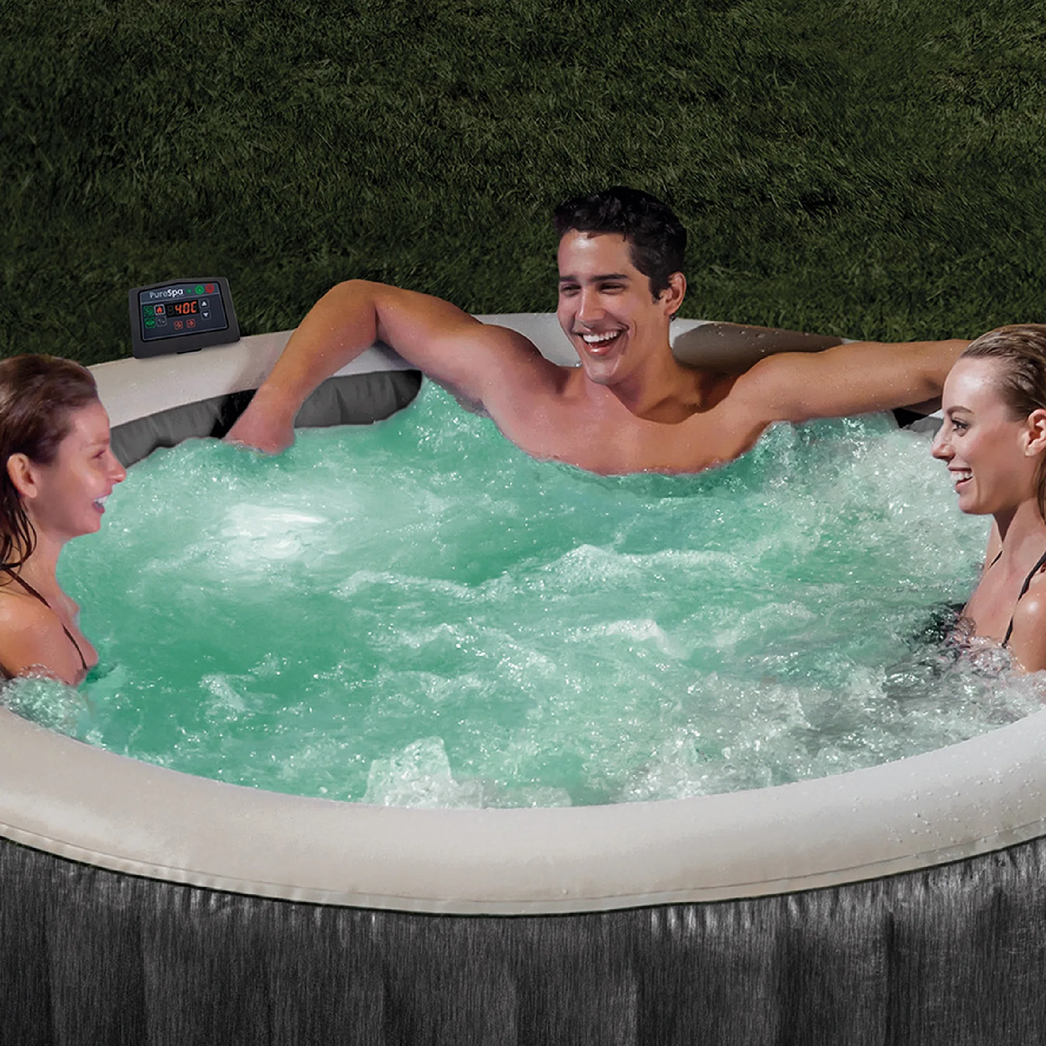 Intex Purespa Greywood Deluxe Spa with $150 In Store Credit Coupon