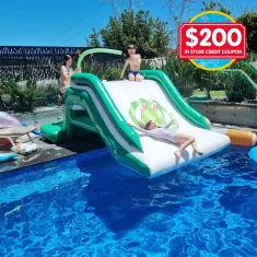 Crocpad Megalo 3m Inflatable Water Slide with $200 In Store Credit Coupon
