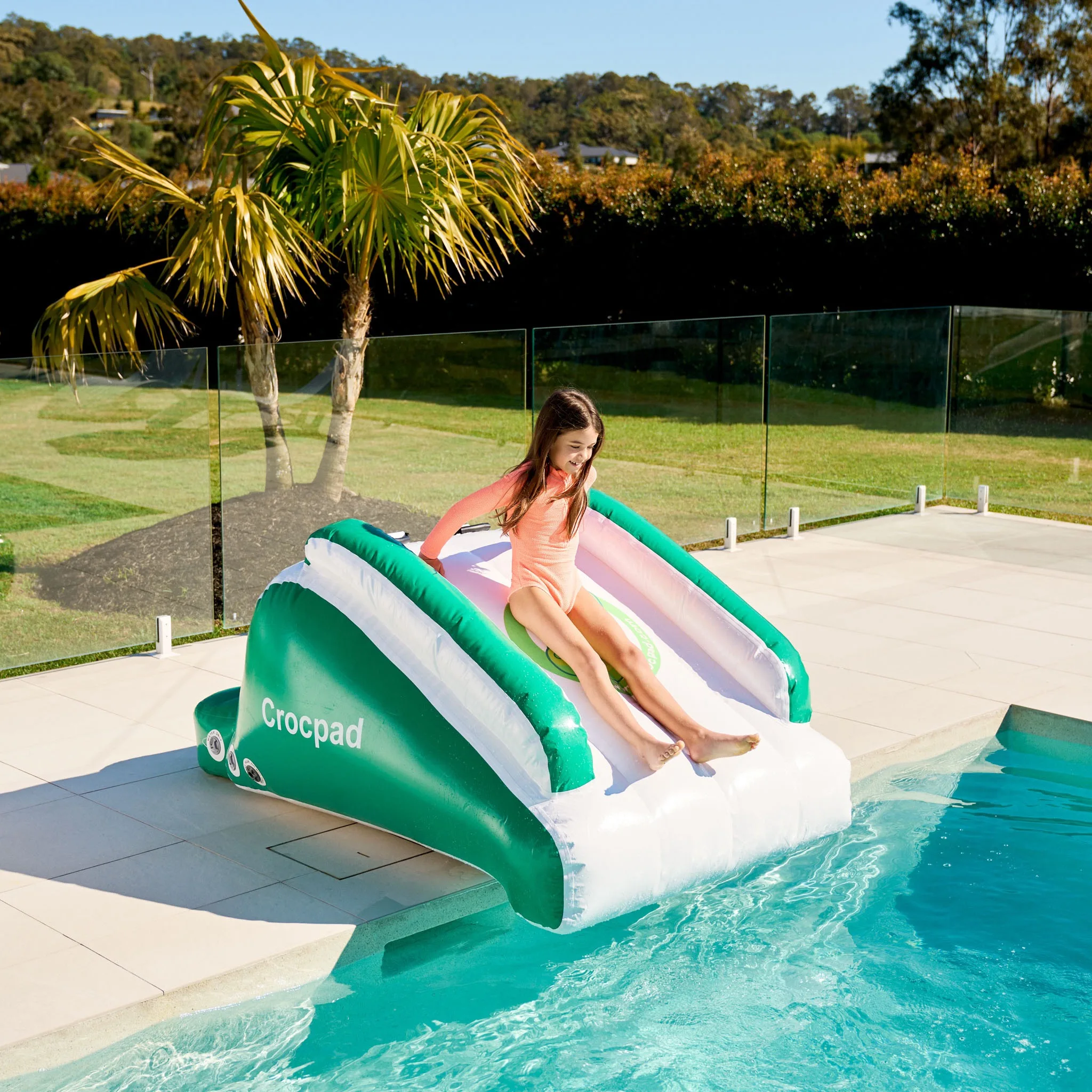 Crocpad Minima 1.8m Inflatable Pool Slide with $50 In Store Credit Coupon