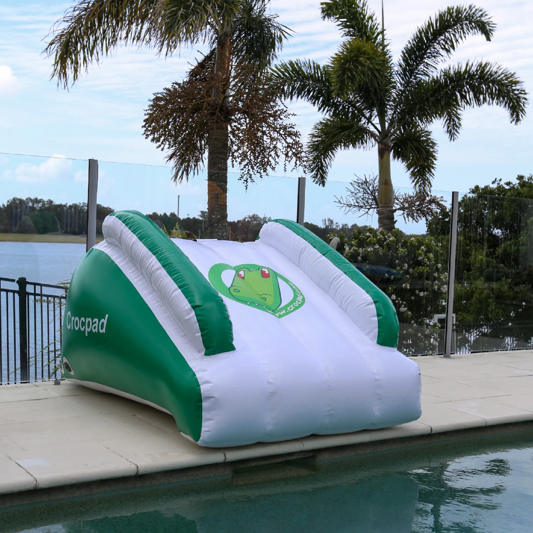 Crocpad Minima 1.8m Inflatable Pool Slide with $50 In Store Credit Coupon