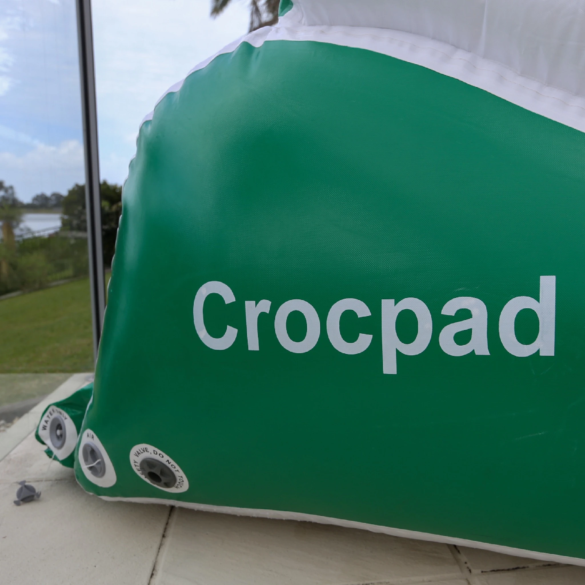 Crocpad Minima 1.8m Inflatable Pool Slide with $50 In Store Credit Coupon