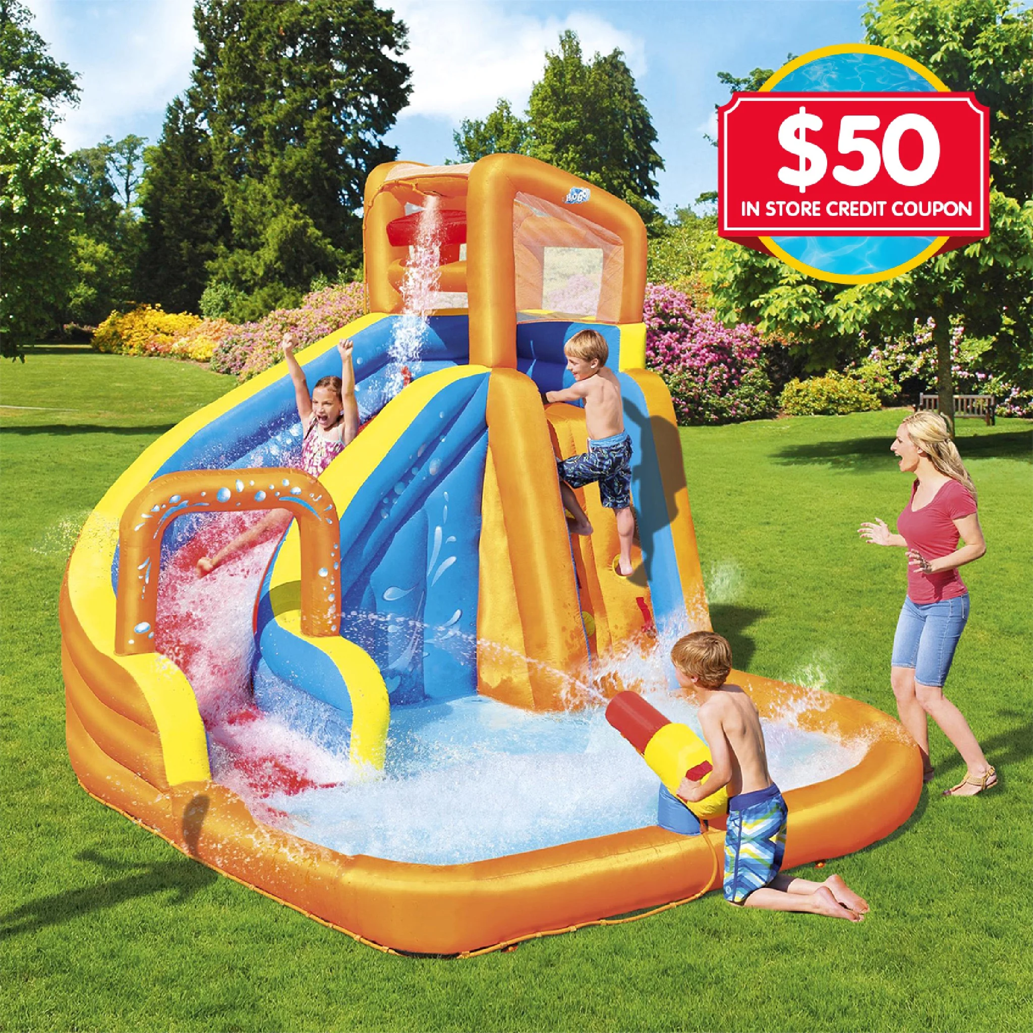 H2OGO! Mega Park Turbo Splash with $50 In Store Credit Coupon