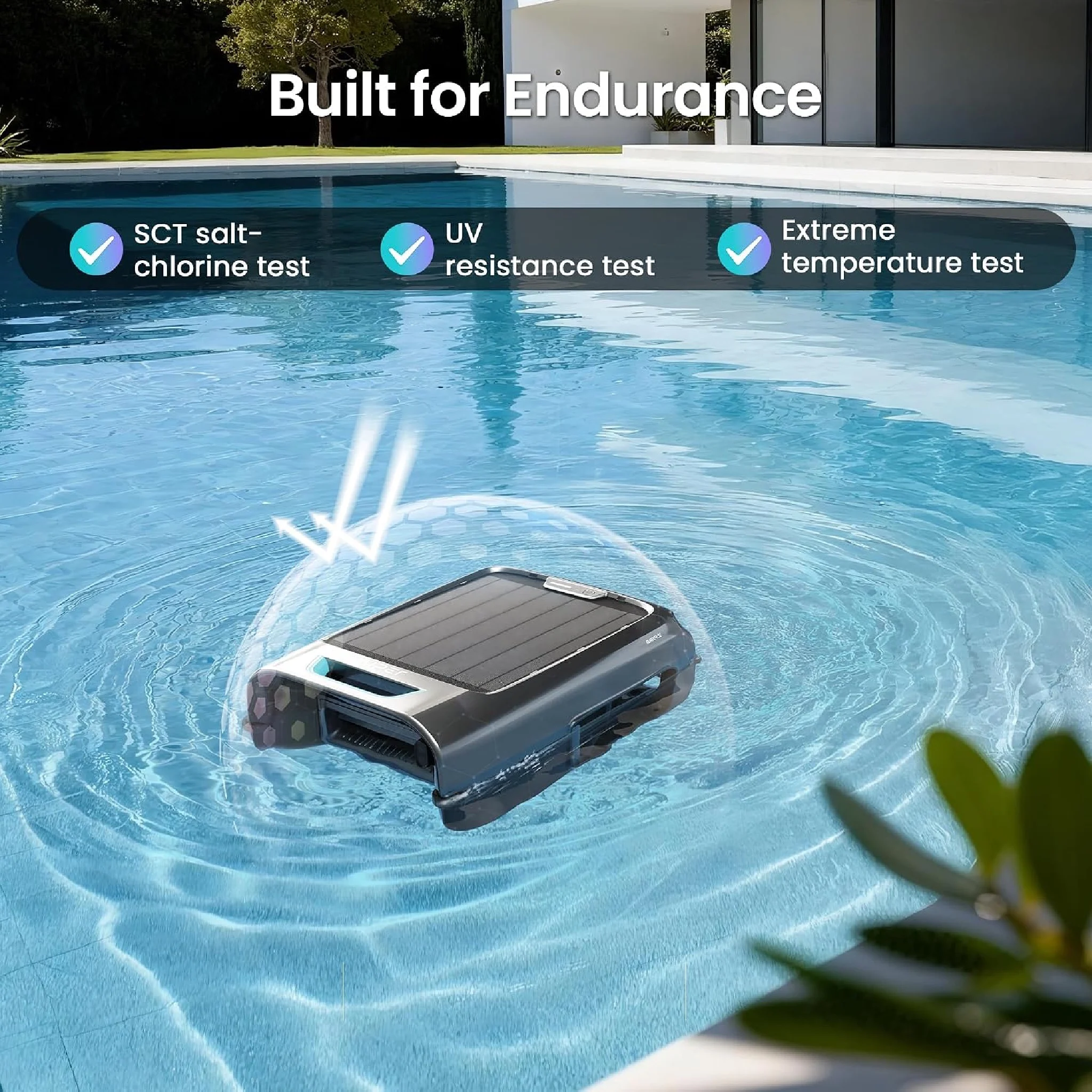 Aiper Surfer S2 Cordless Robotic Pool Surface Skimmer