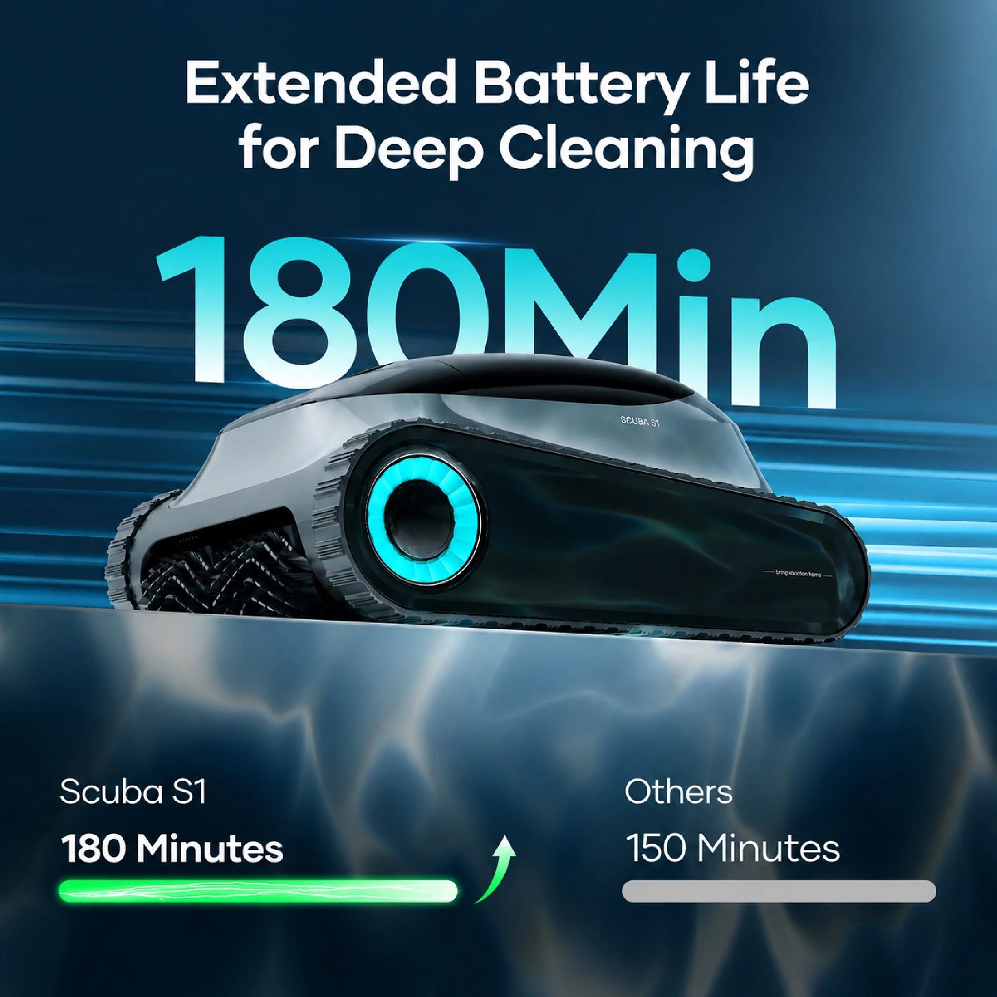 Aiper Scuba S1 Cordless Robotic Pool Cleaner - Exclusively In-Store