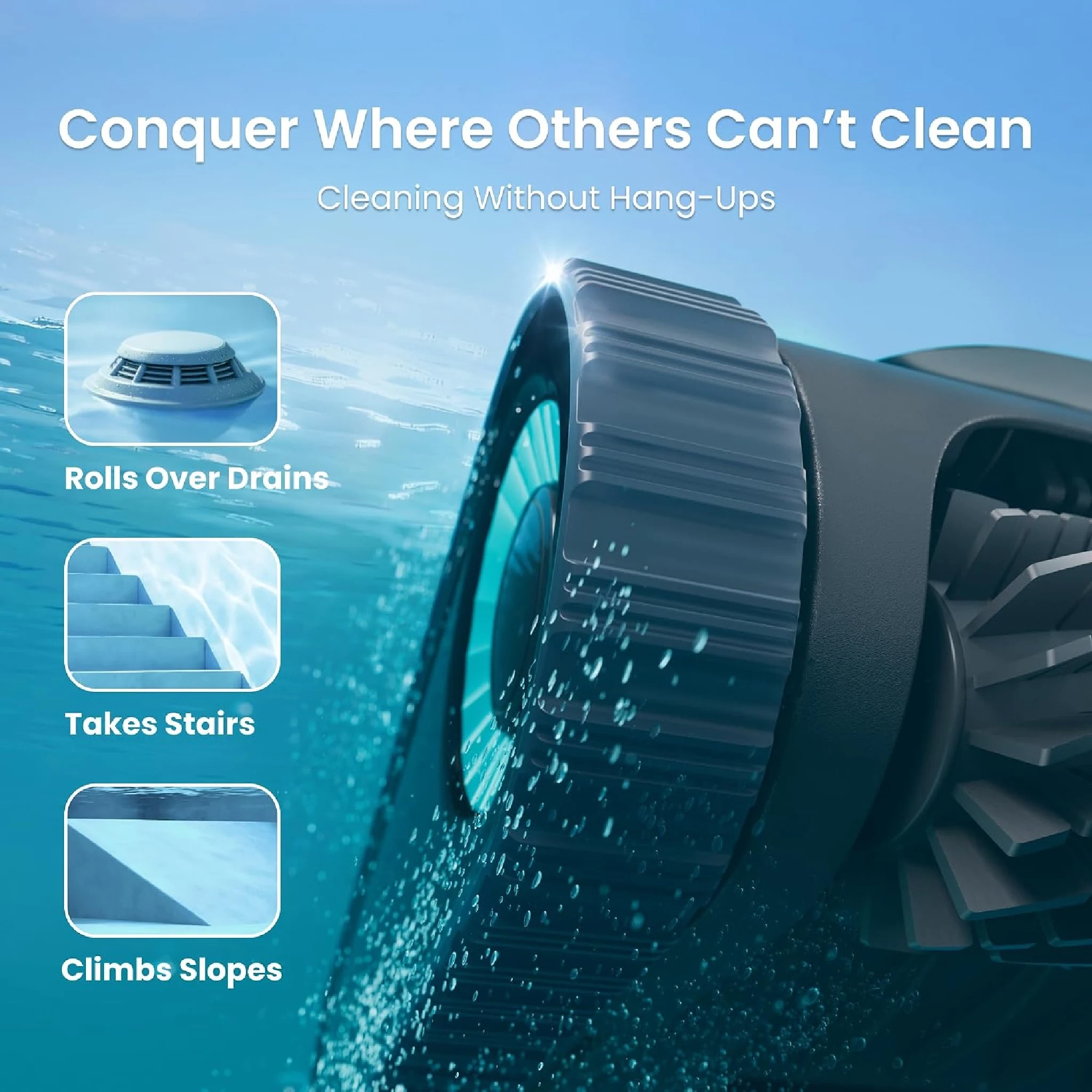 Aiper Scuba S1 2026 Cordless Robotic Pool Cleaner - Exclusively In-Store