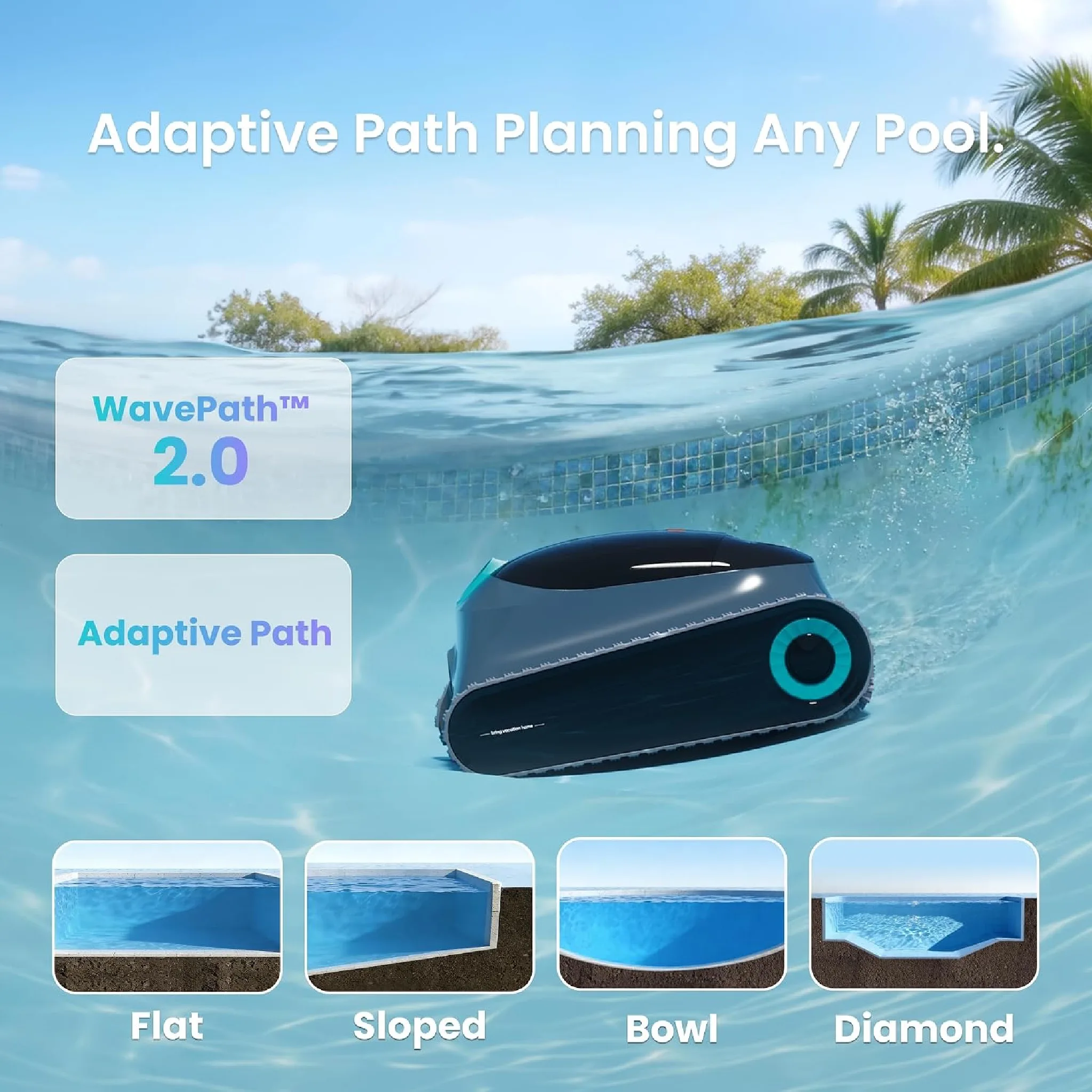 Aiper Scuba S1 2026 Cordless Robotic Pool Cleaner - Exclusively In-Store