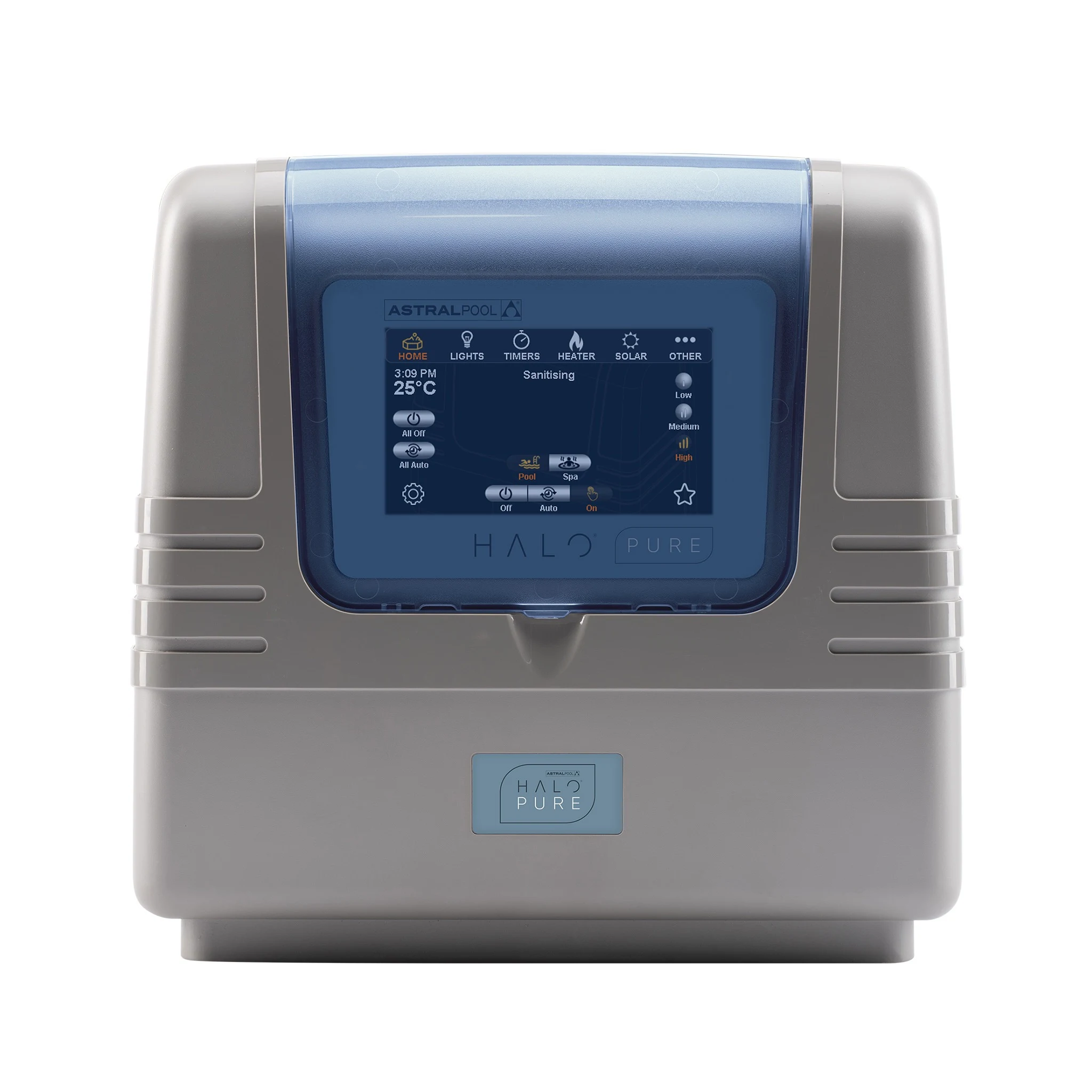 AstralPool Halo Pure Low Salt Connect System - 25 gram Chlorinator