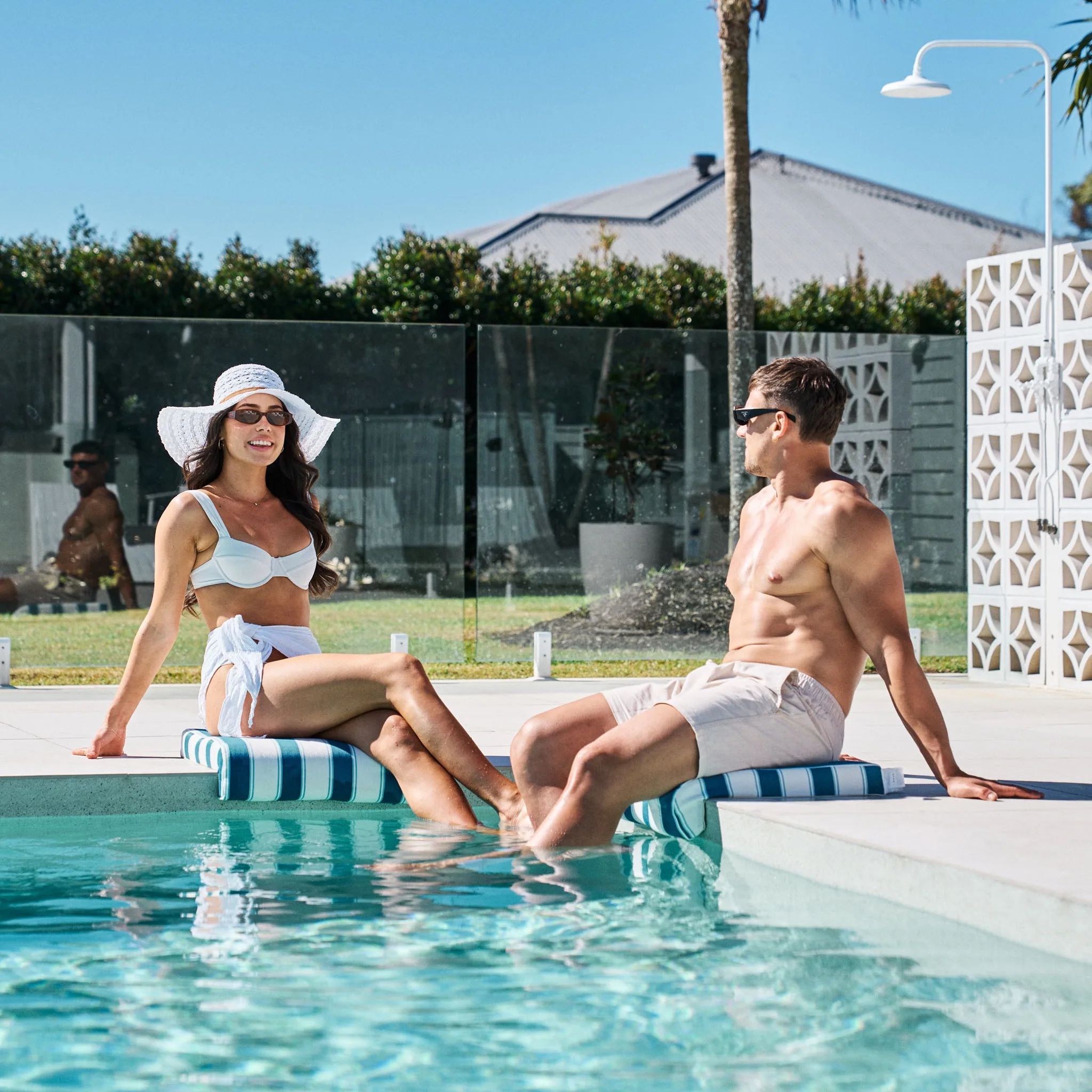 Aqualuxe Single Seater Poolside Cushion