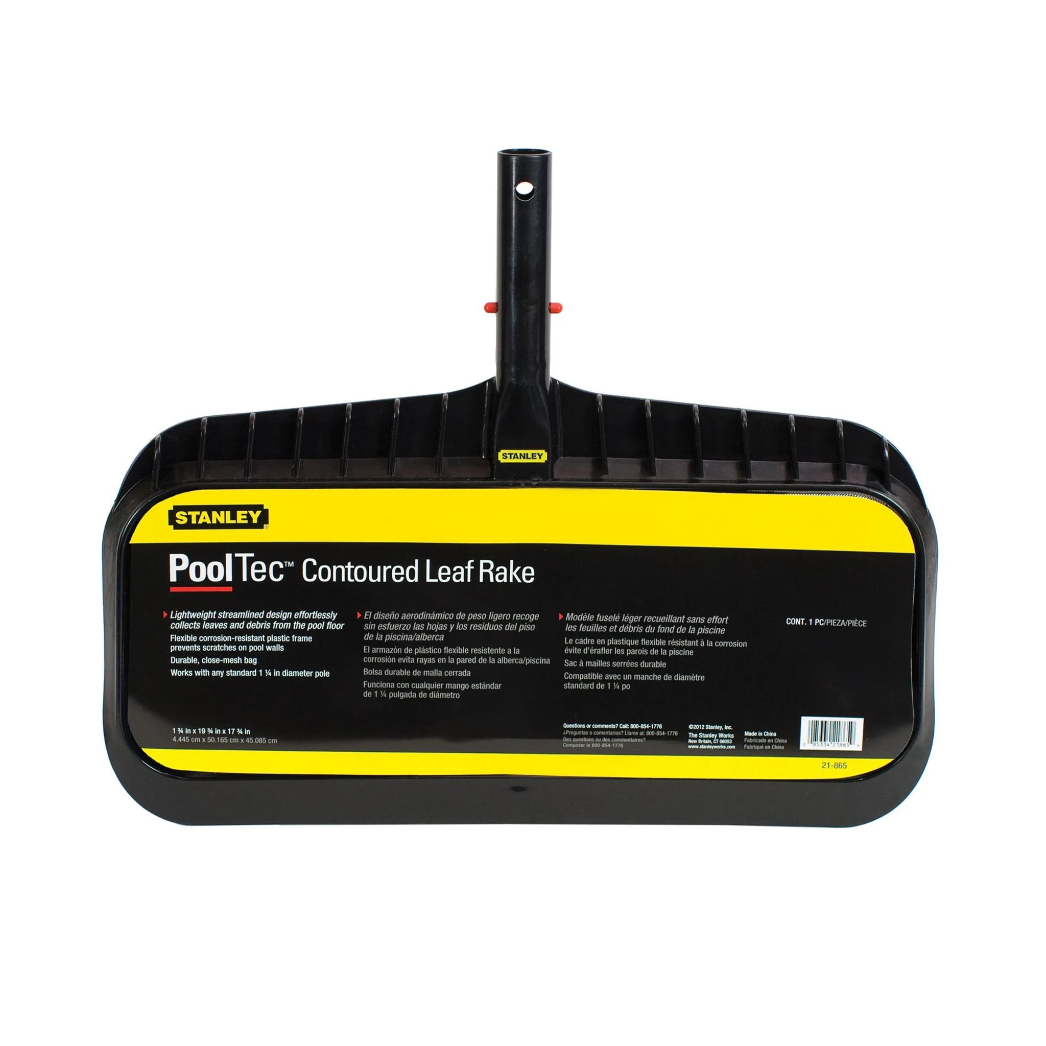 Stanley PoolTec Contoured Leaf Rake