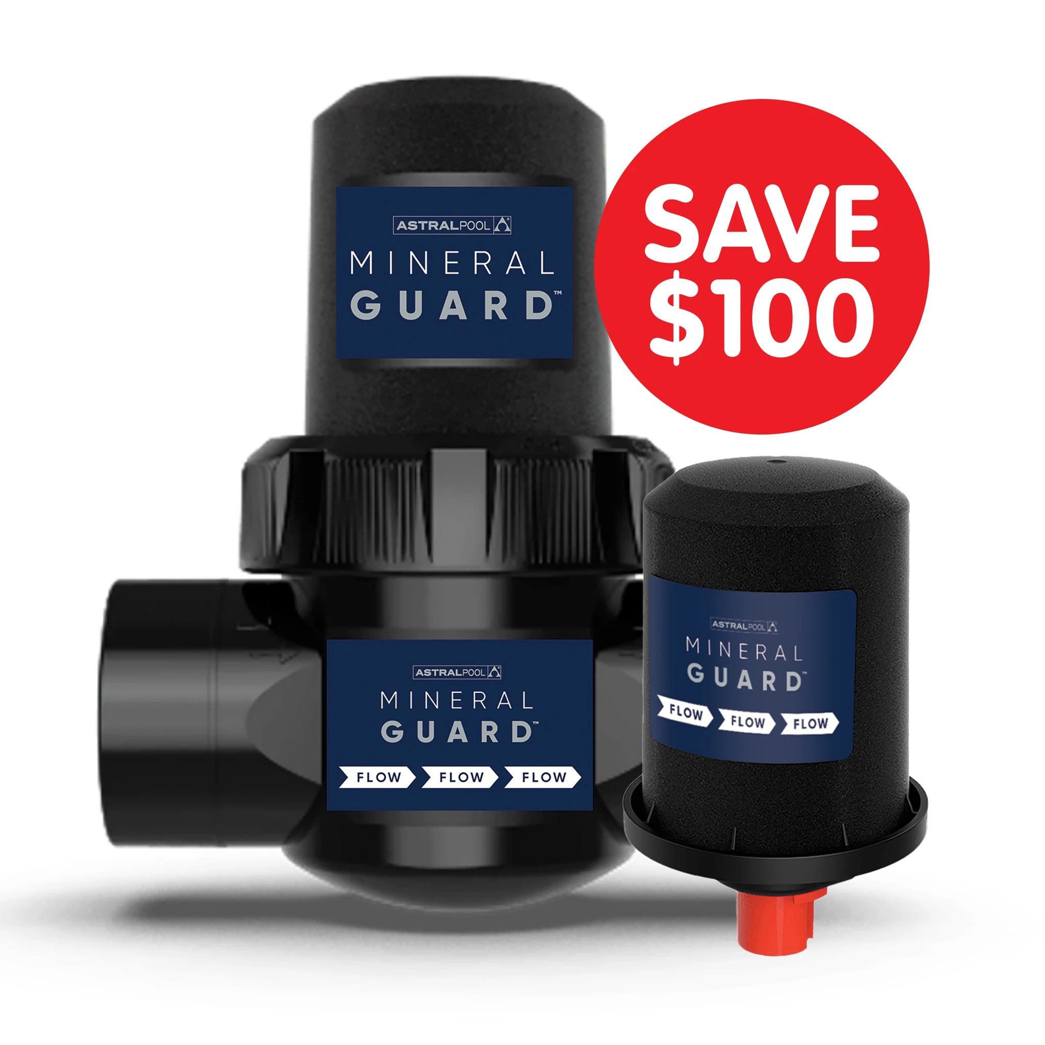 AstralPool Mineral Guard Ioniser w/ Replacement Cartridge Bundle