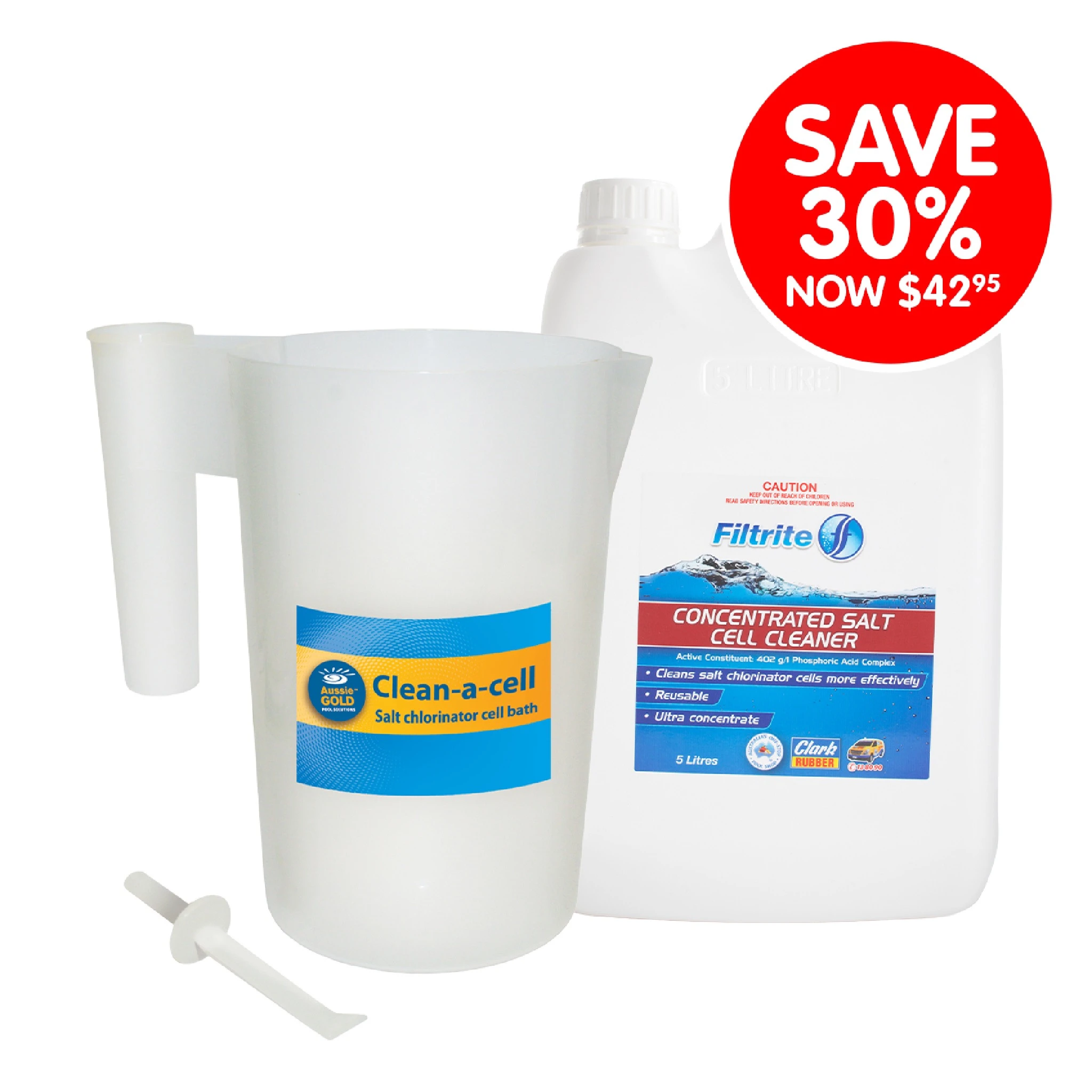 Chlorinator Cell Cleaning Bundle