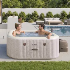Intex Purespa Chevron Deluxe 4 Person Spa